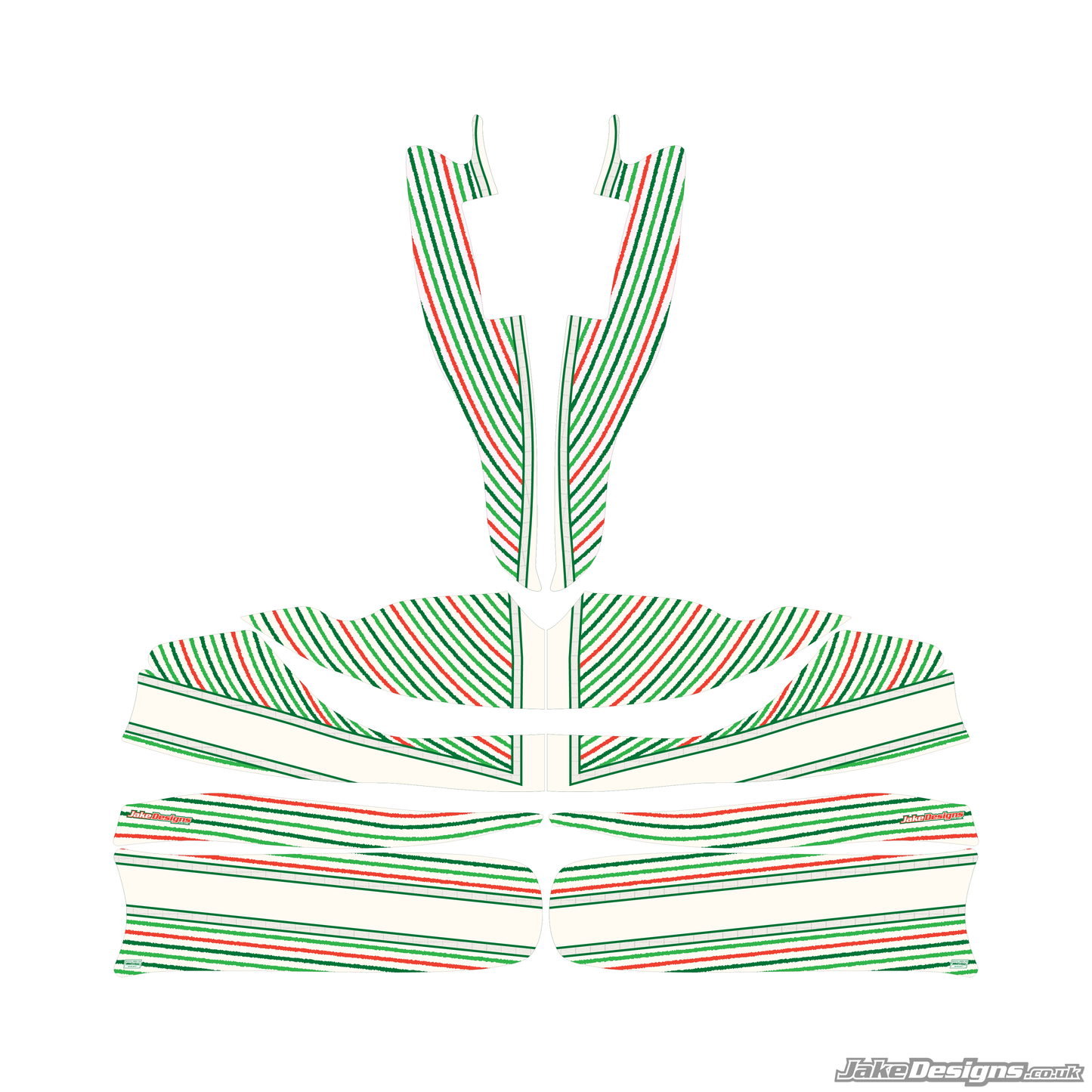 TonyKart 401R Racer Replica Sticker Kit (2019)