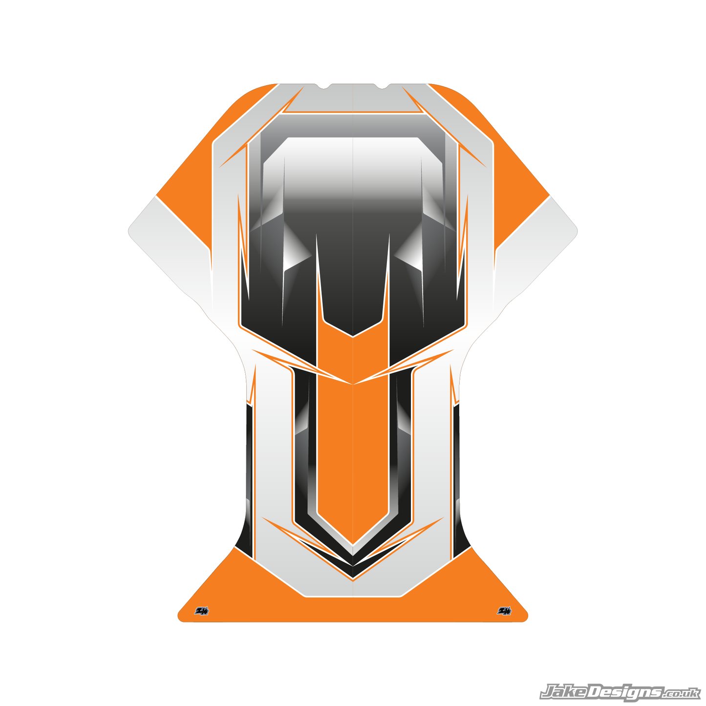 Airbrush Style Custom Floor Tray Sticker Kit