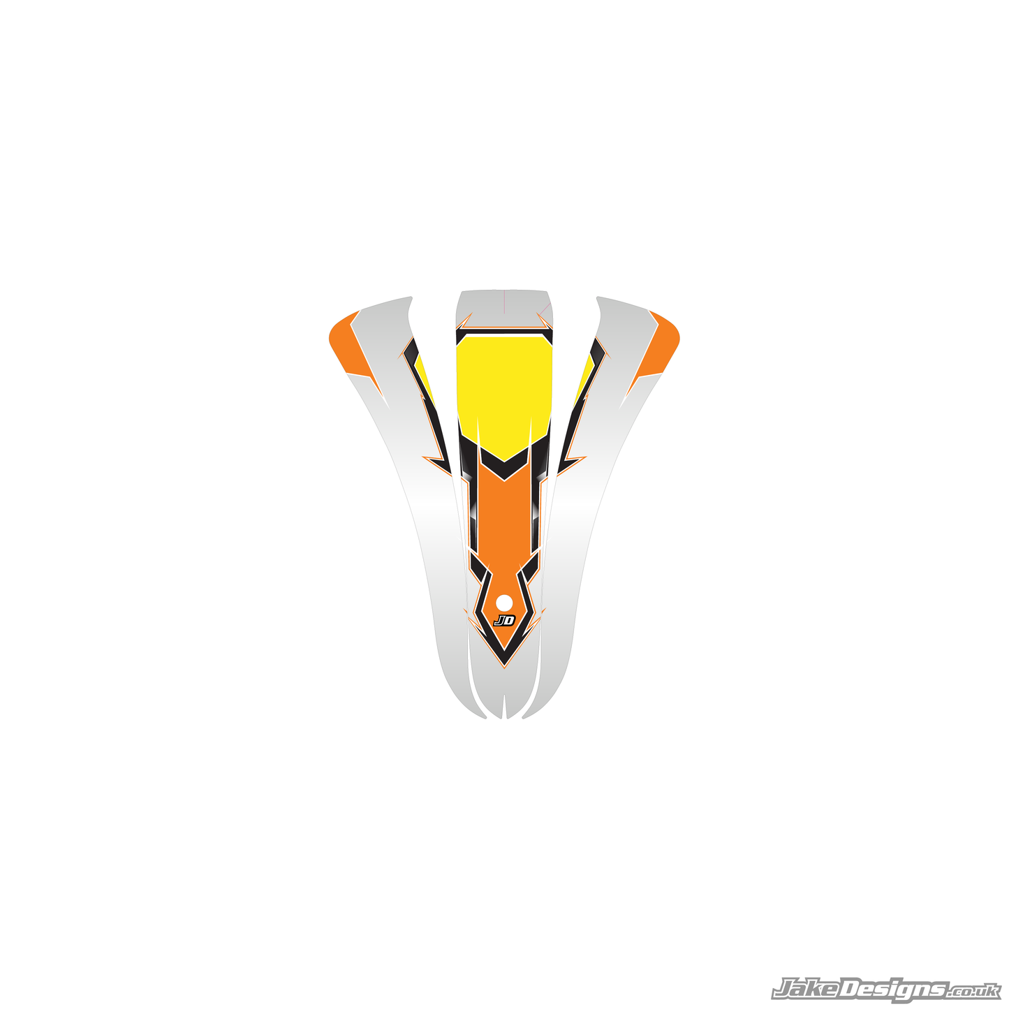 Airbrush Style Custom Nassau Sticker