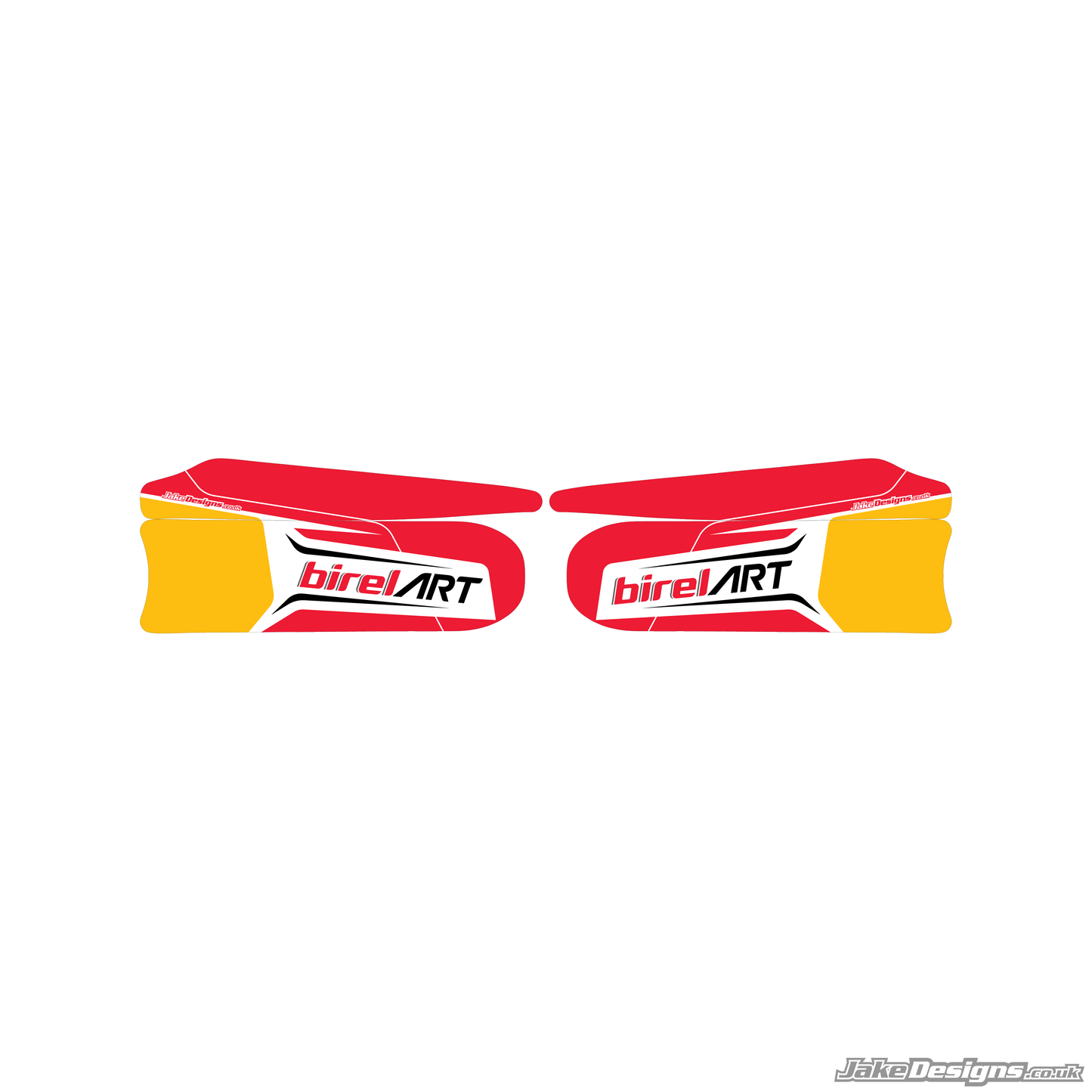 BirelART Replica Set Of Sidepods Sticker (2023)
