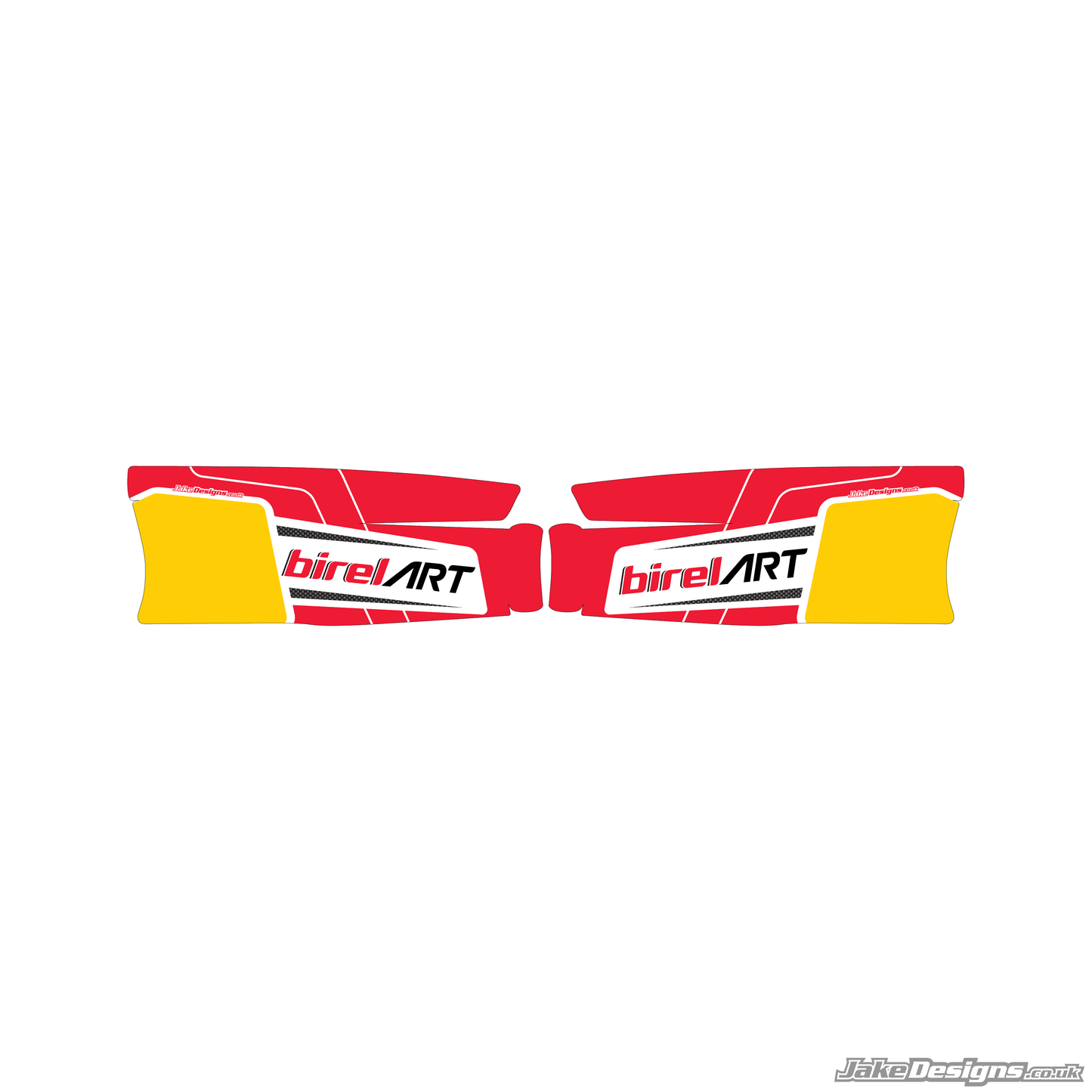 BirelART Replica Set Of Sidepods Sticker (2024)