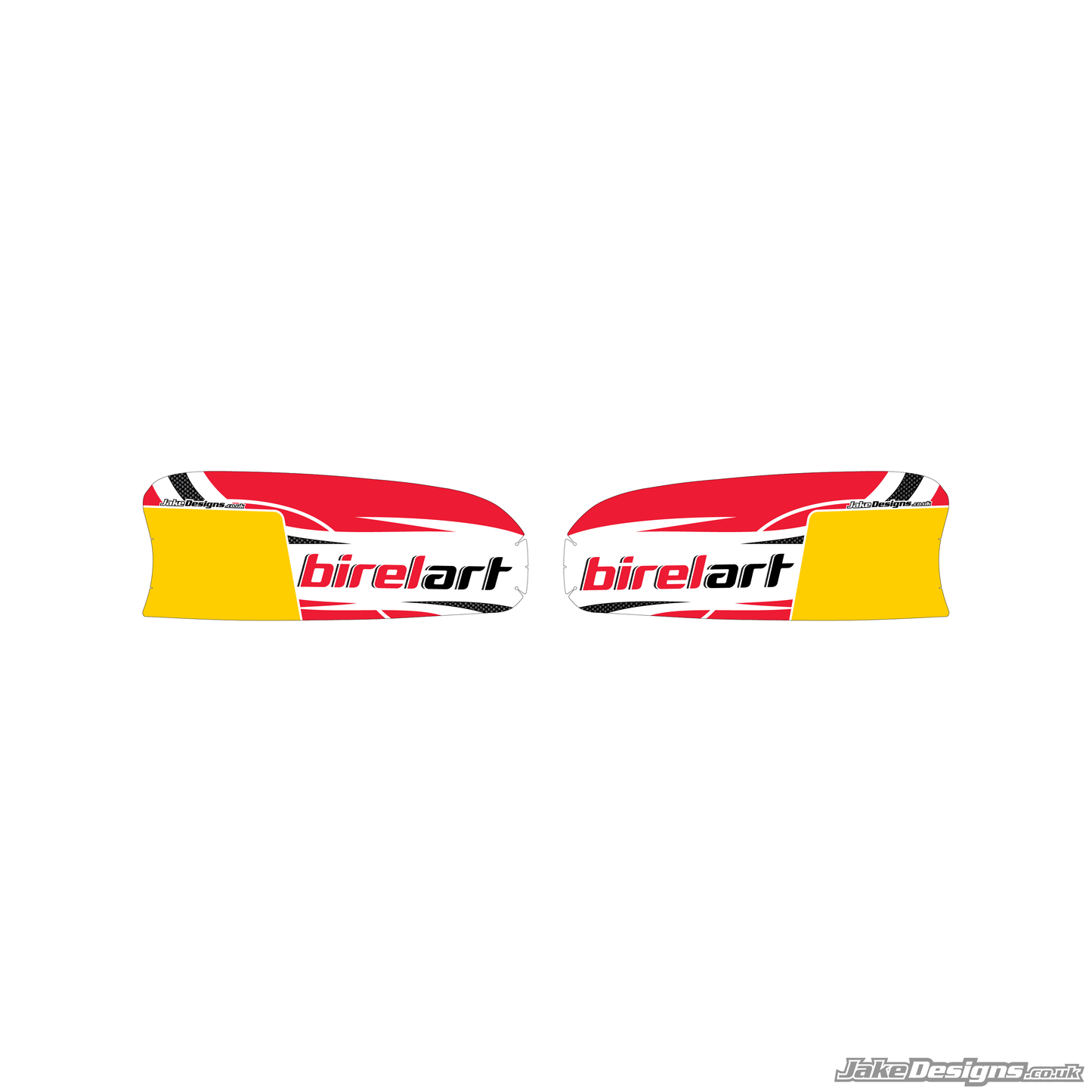 BirelART Replica Set Of Sidepods Sticker (2026)
