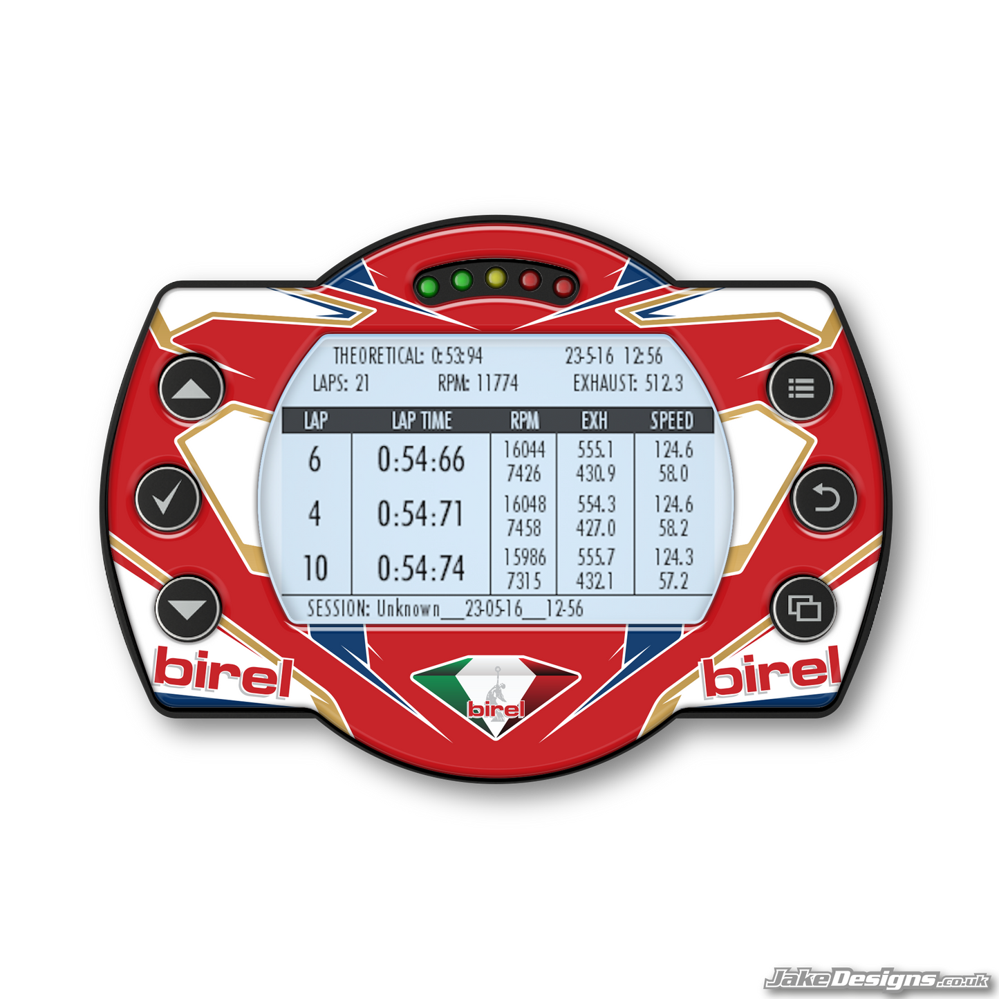 Birel Style Unipro Gel Sticker
