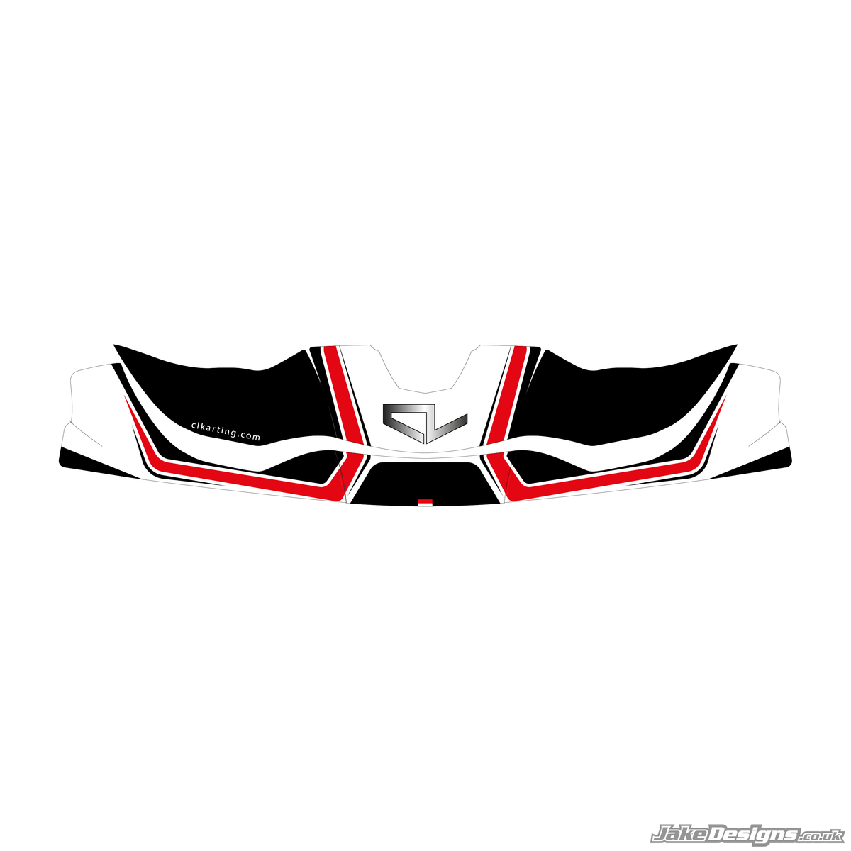 Leclerc Kart Replica Nosecone Sticker (2026)