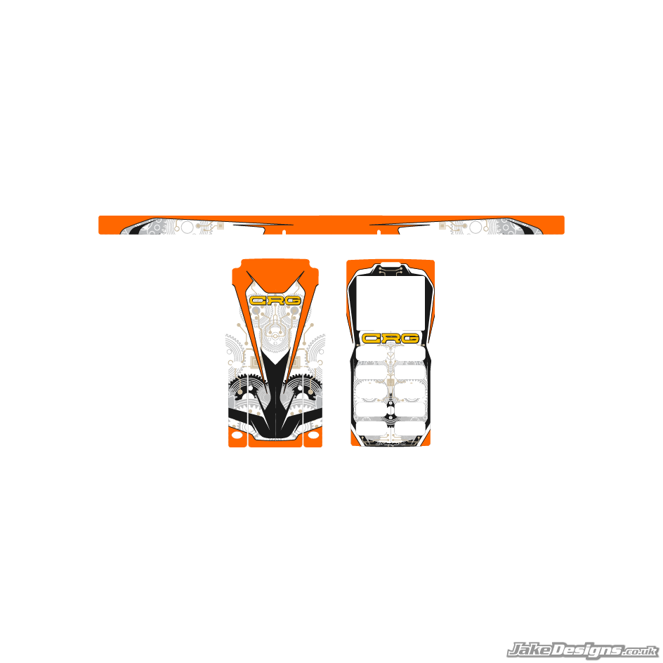 CRG Style Unipro Stopwatch Stickers (2016)