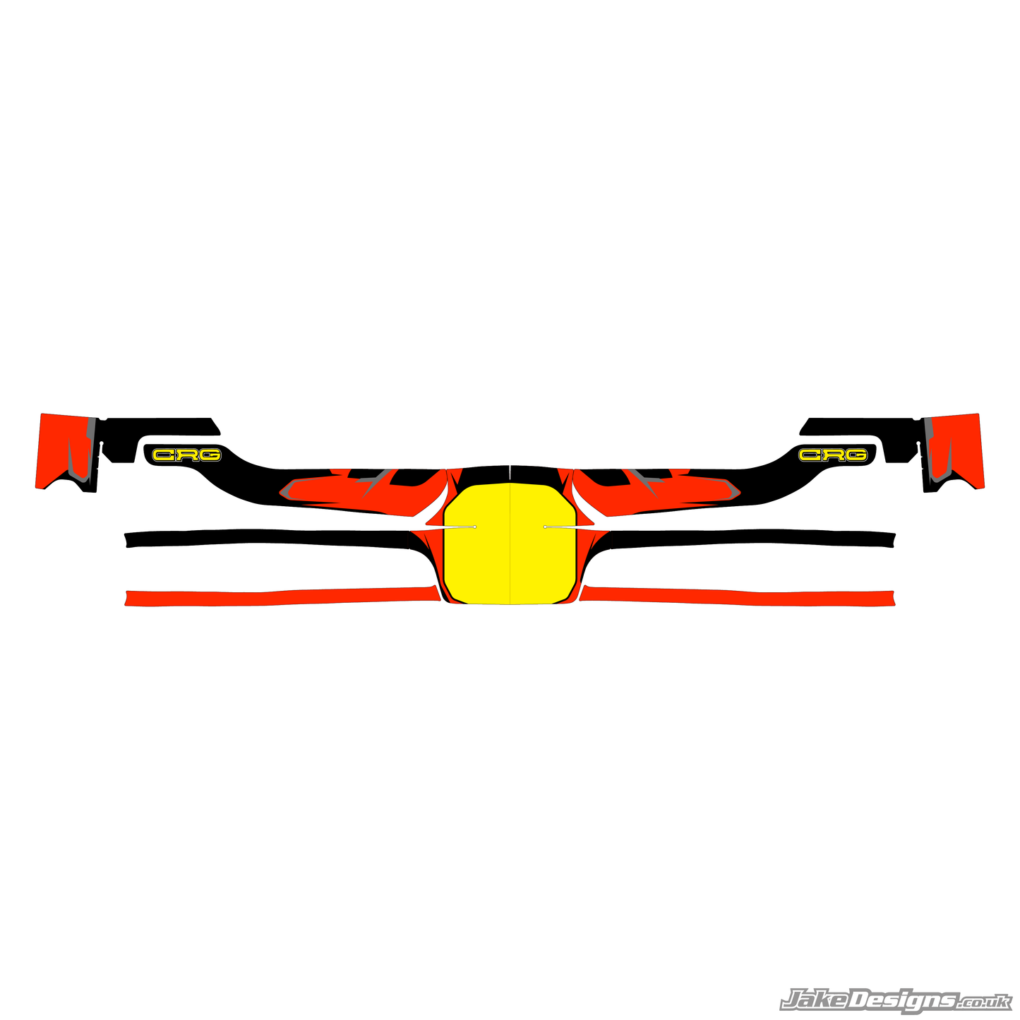 CRG Replica Rear Bumper Sticker Kit (2026)