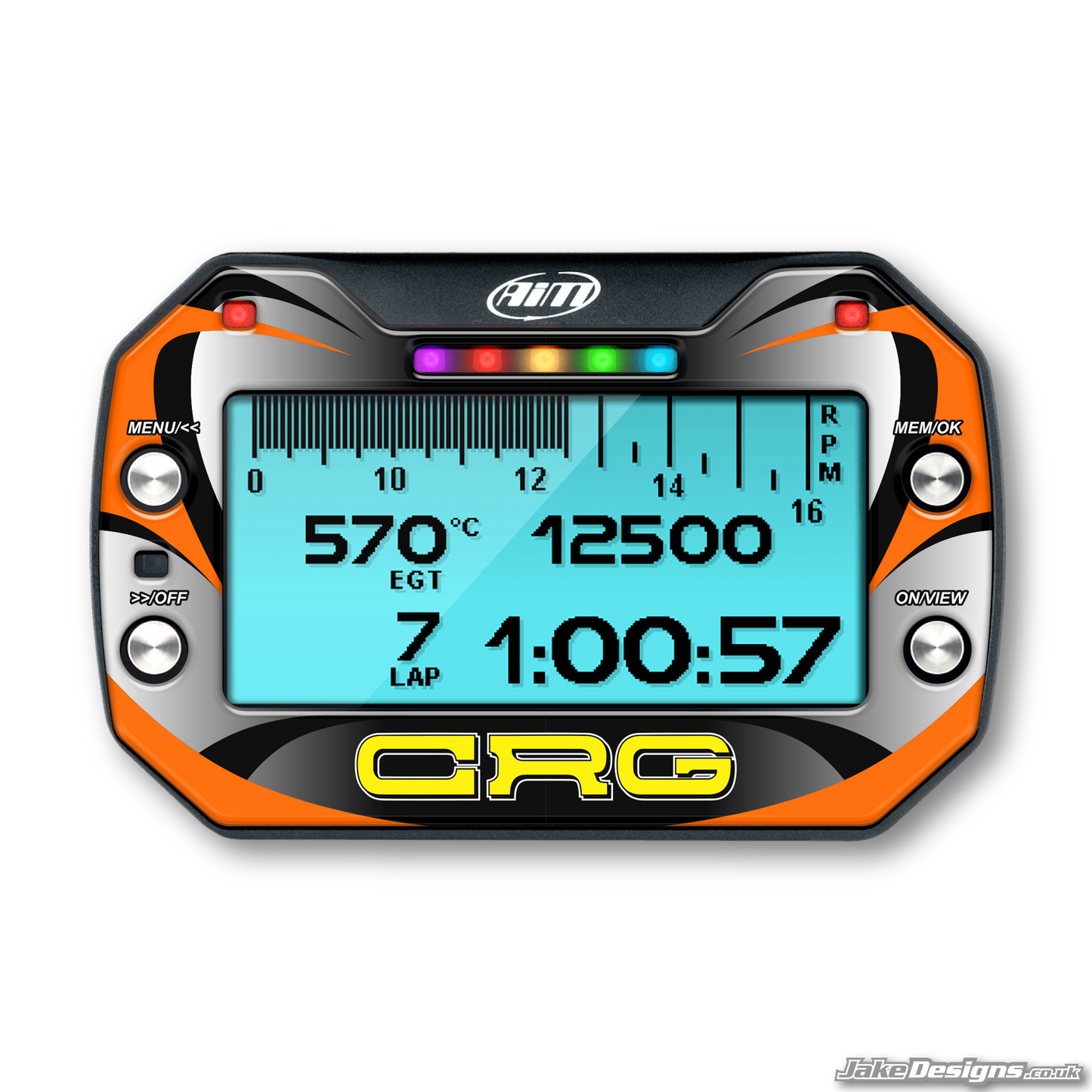 CRG Style Mychron 5 Gel Sticker (Old School)