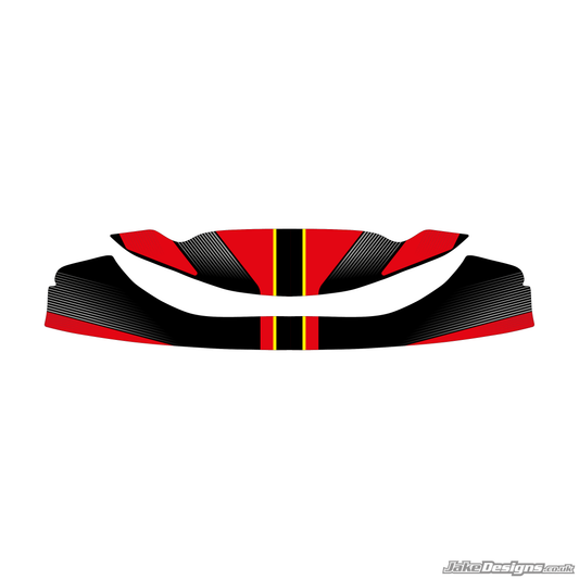 Carlos Sainz CS55 Replica Nosecone Sticker