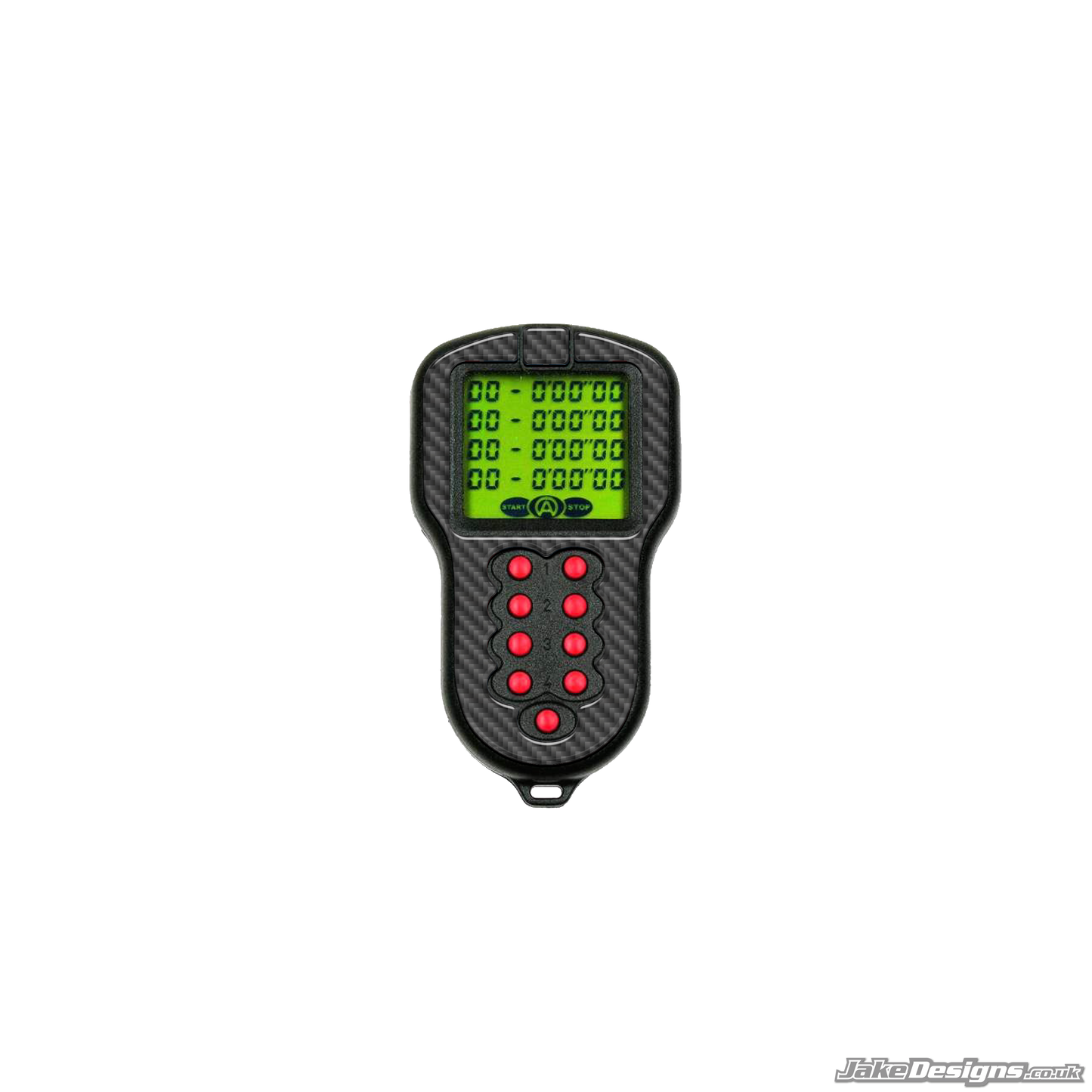 Carbon Fibre Style Alfano Kronos V2 (Gel Wrap) Stopwatch Stickers