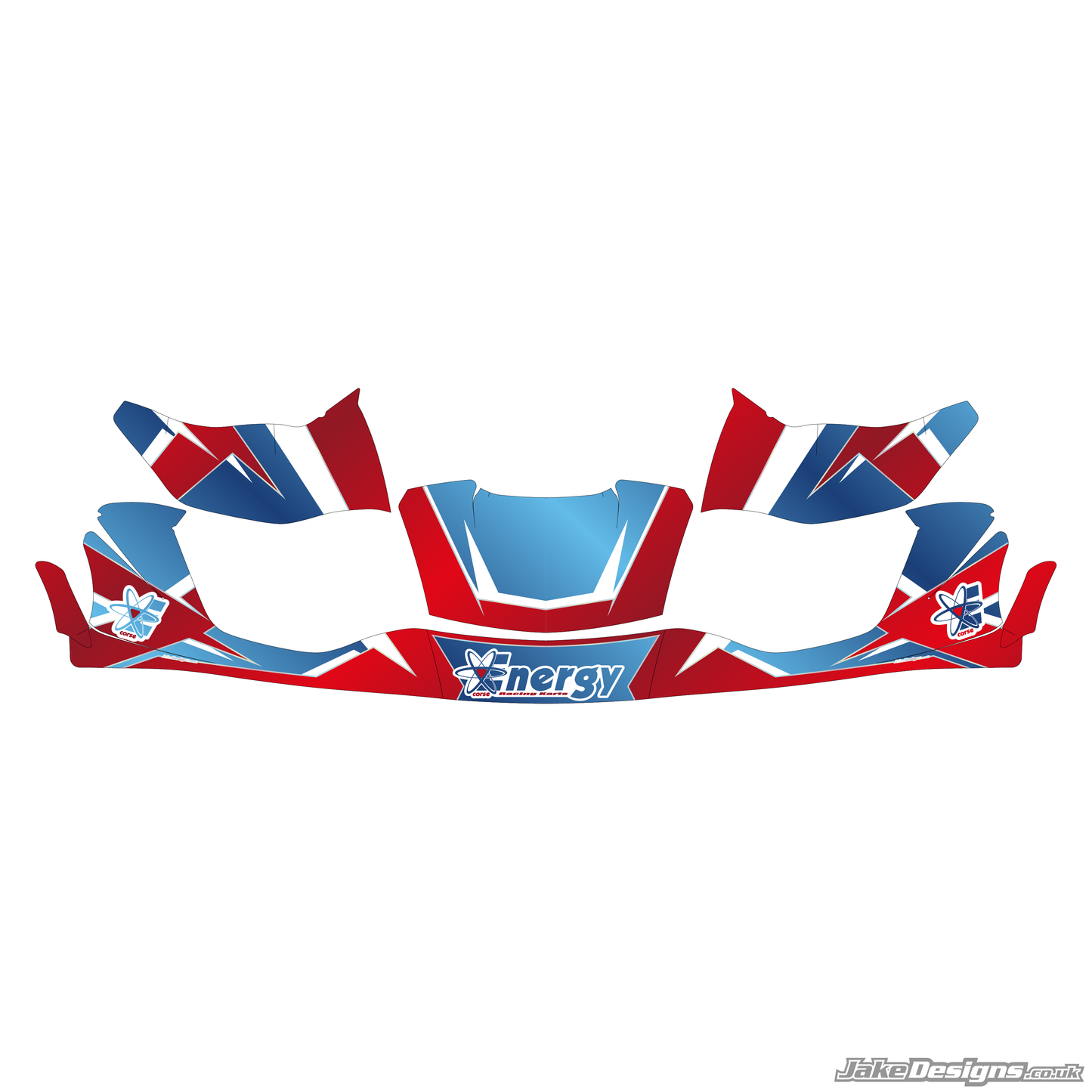 Energy Corse Replica Nosecone Sticker (2022)