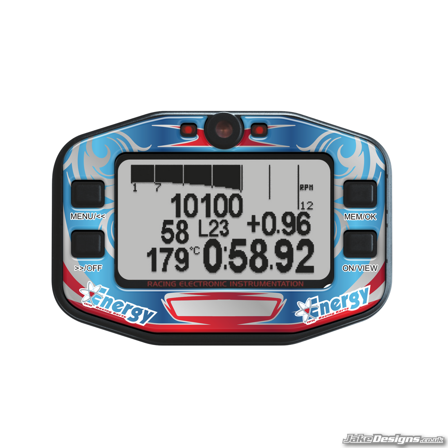 Energy Corse Style Mychron 4 Gel Sticker