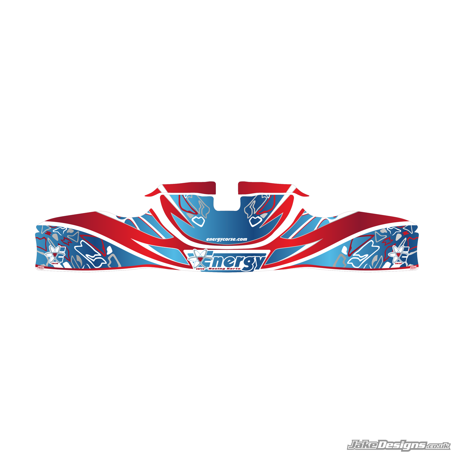 Energy Corse Replica Nosecone Sticker (2020)