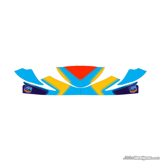 FA Alonso Replica Nosecone Sticker (2021)