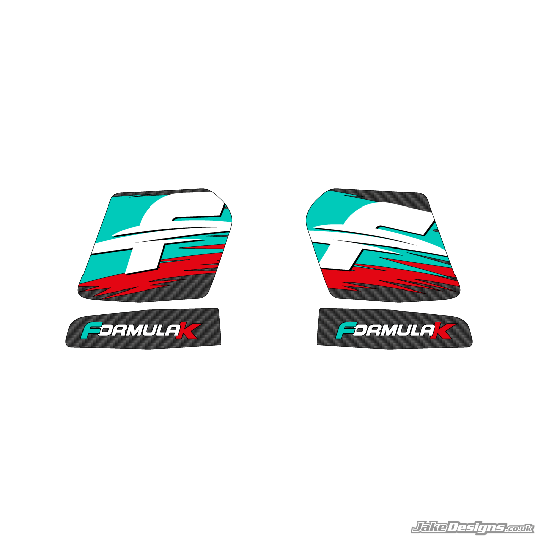 FK (Formula K) Replica Tank Sticker Kit (2025)