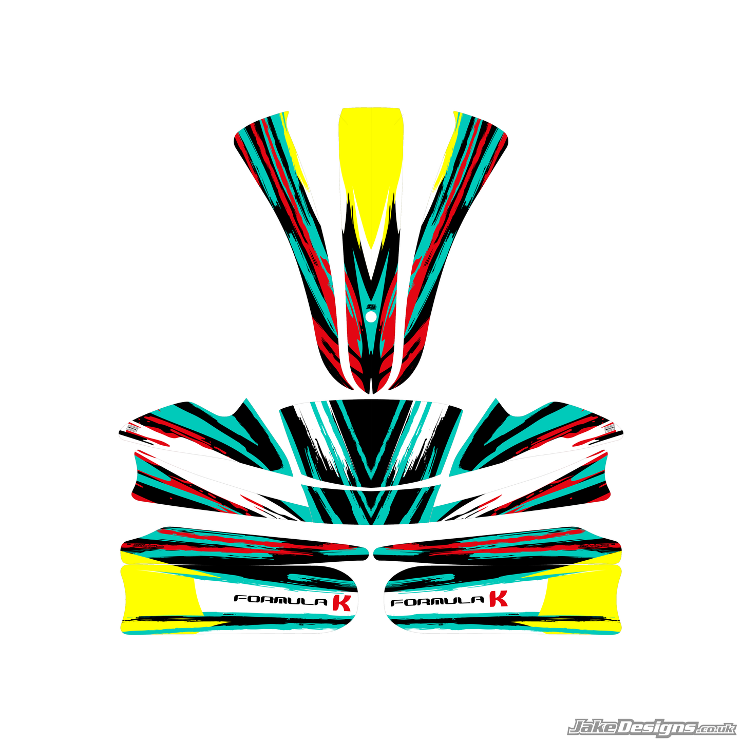 FK (Formula K) Racing Replica Sticker Kit (2022)