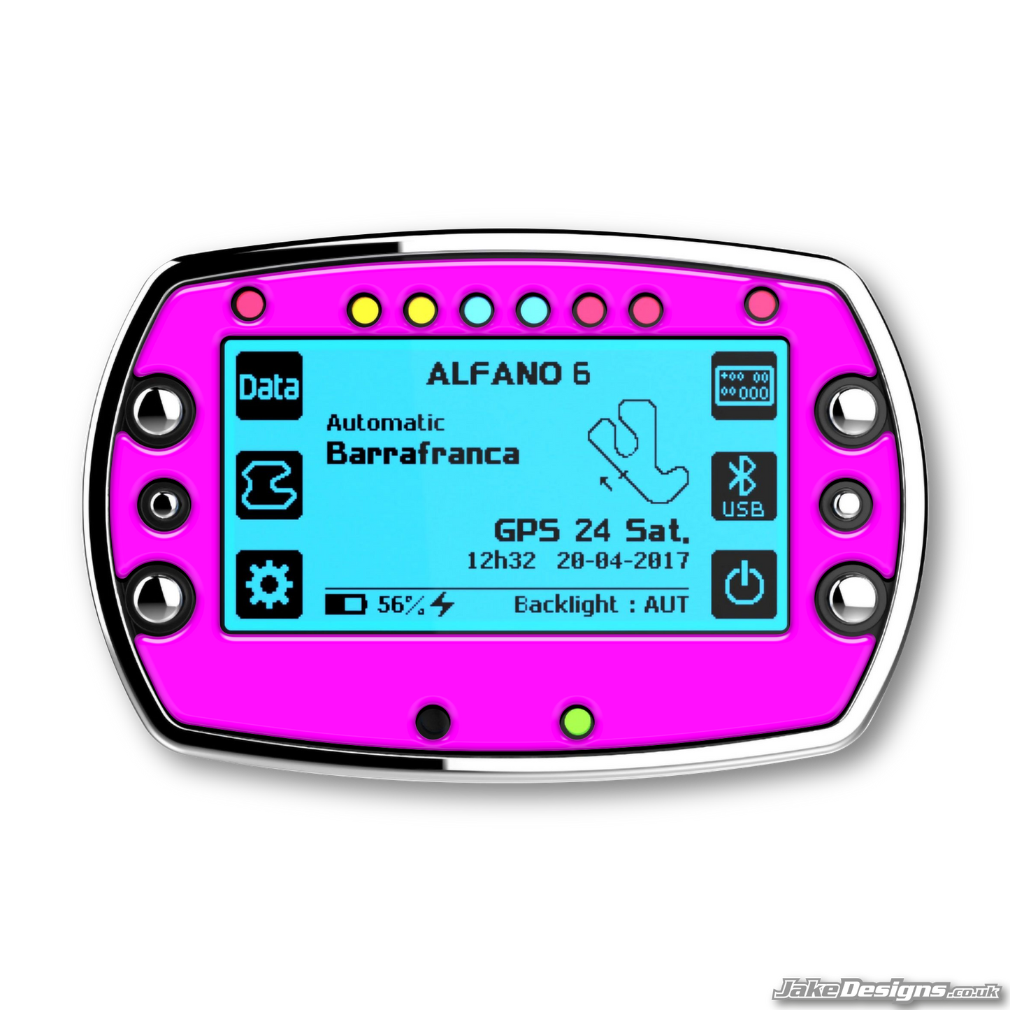 Fluorescent Style Alfano 6 Gel Sticker