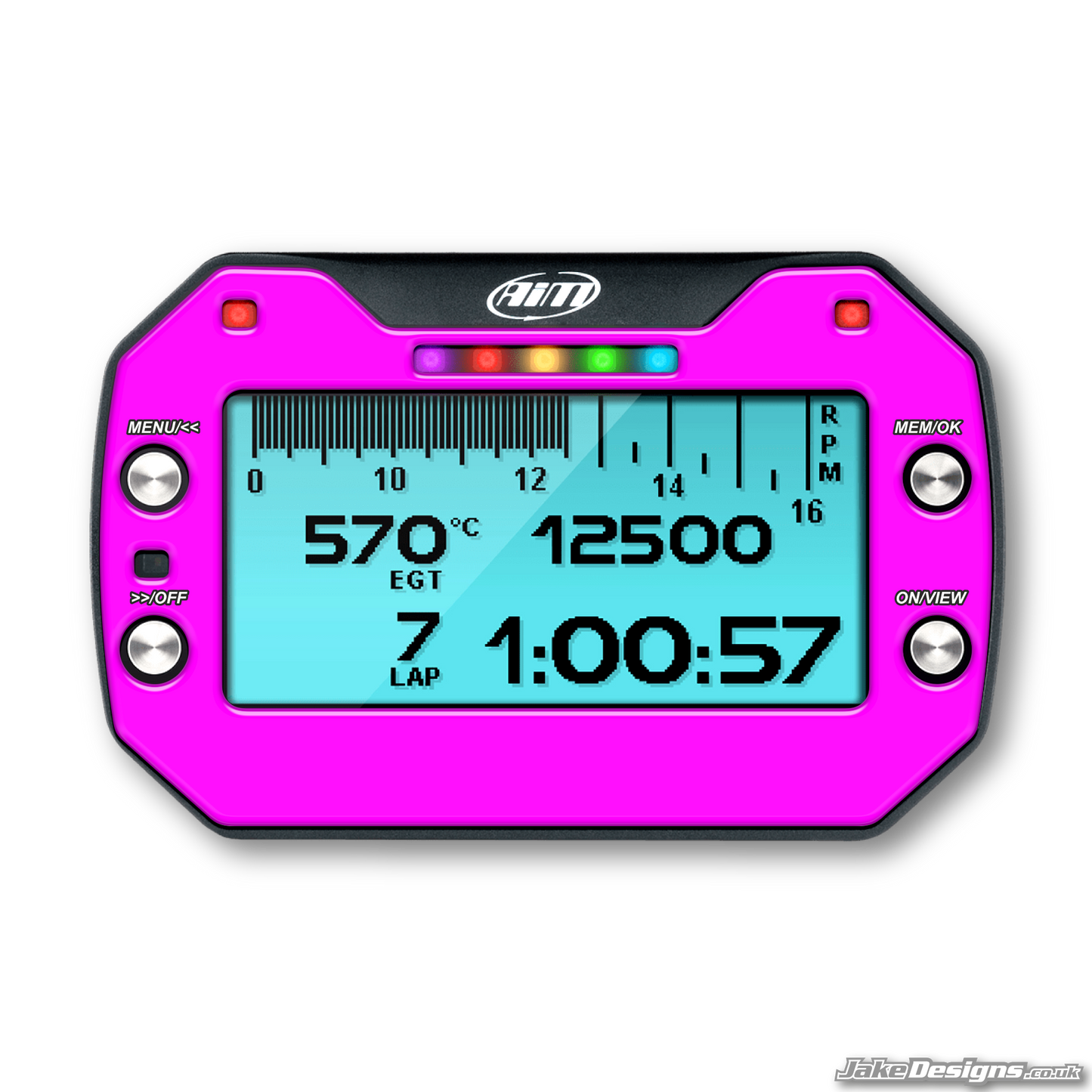 Fluorescent Style Mychron 5 Gel Sticker