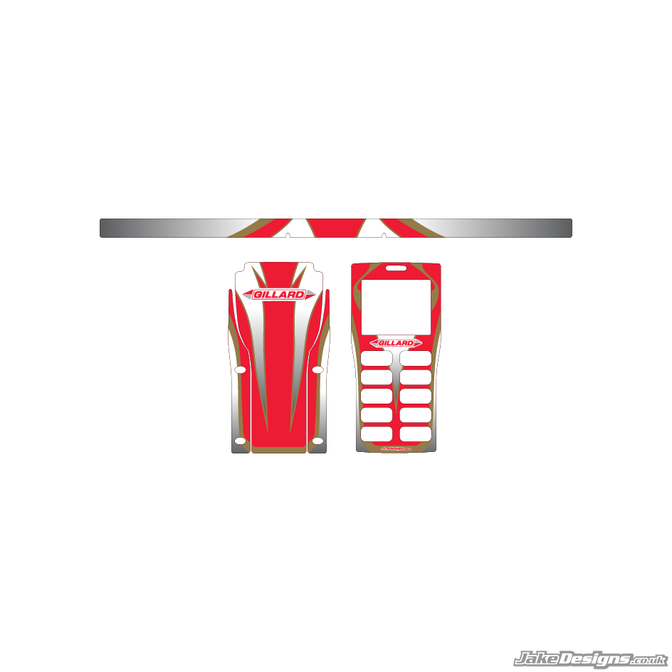 Gillard Style Unipro Stopwatch Stickers