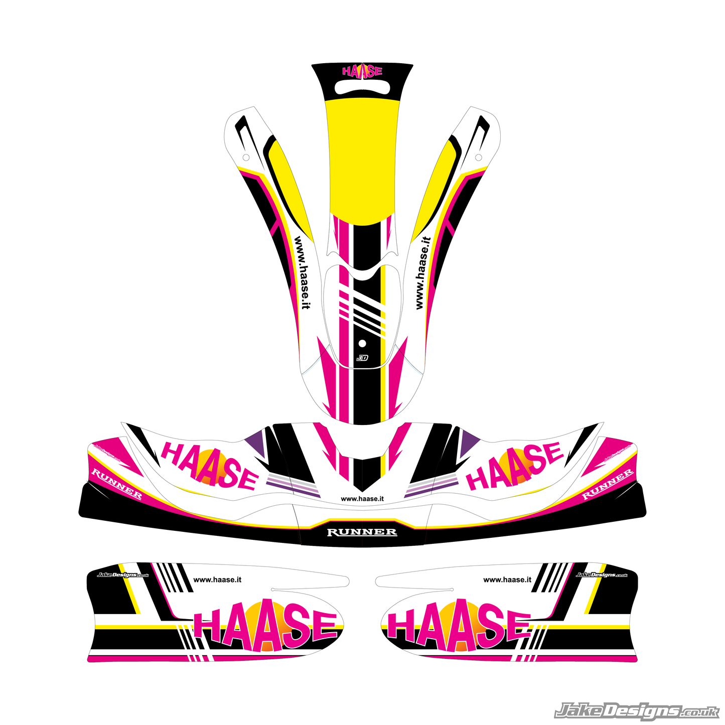 HAASE Replica Sticker Kit