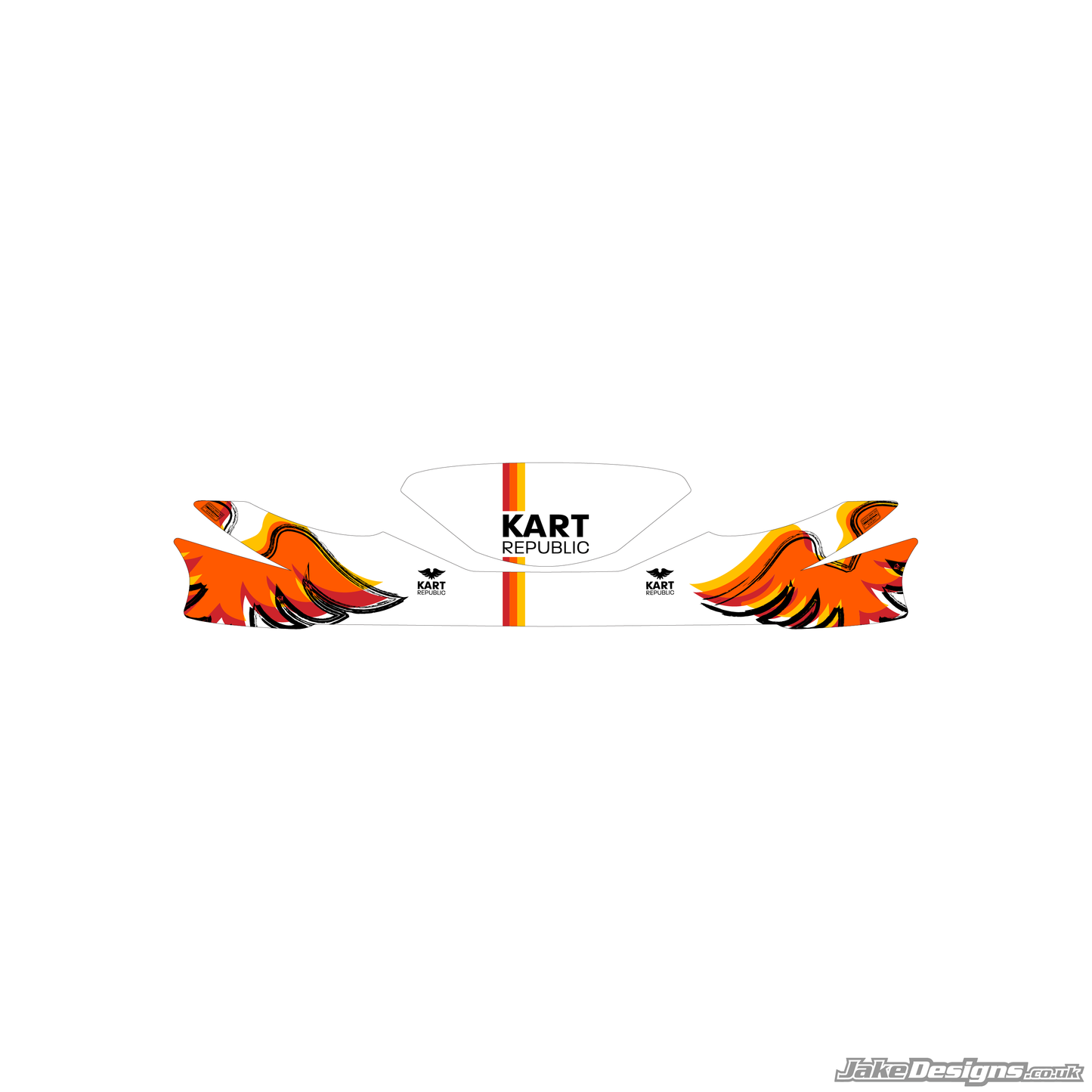 Kart Republic Replica Nosecone Sticker