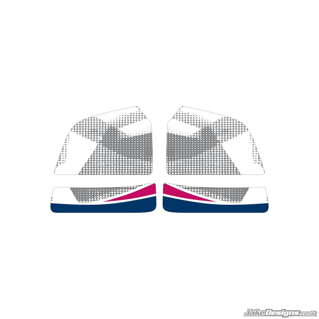 Kosmic Mercury Replica Tank Sticker Kit (2012)