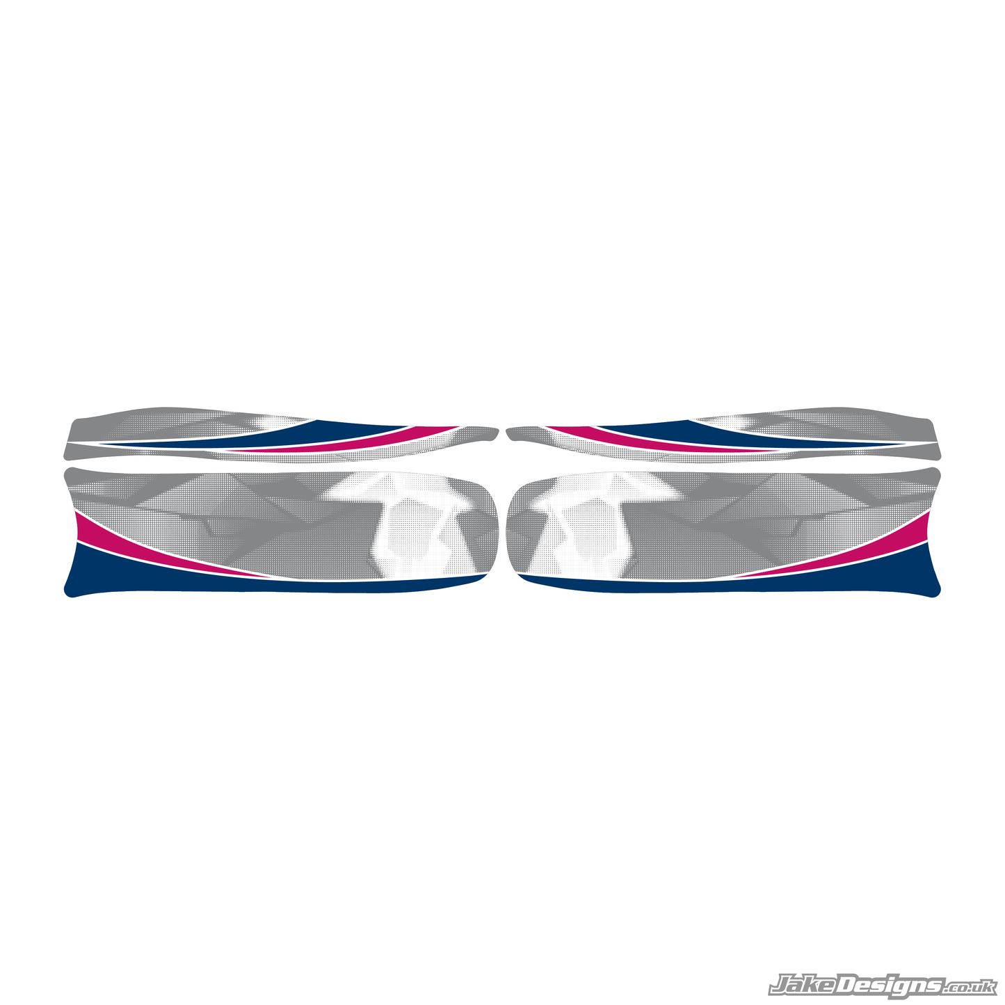 Kosmic Mercury Replica Set Of Sidepods Sticker (2012)