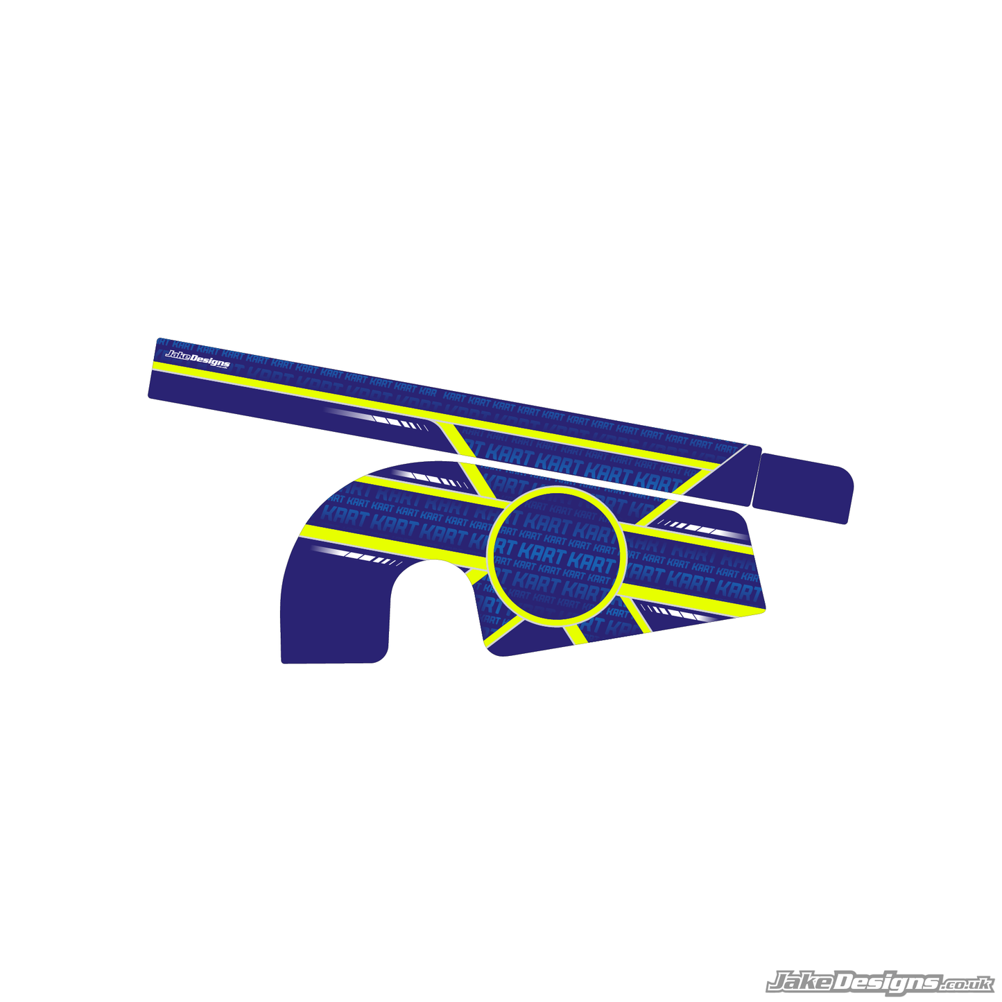 2022 LN Lando Norris Replica Chain Guard Sticker Kit