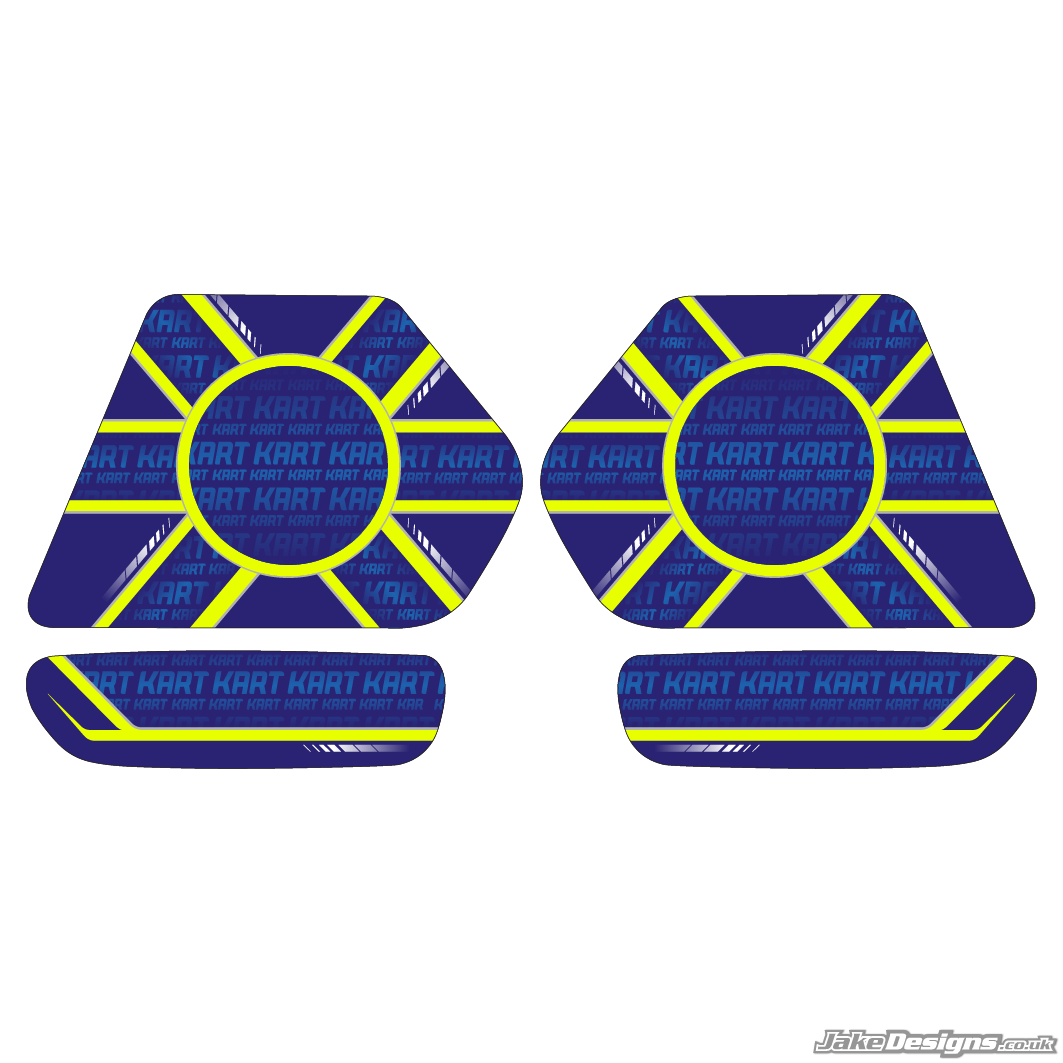 2022 LN Lando Norris Replica Tank Sticker Kit