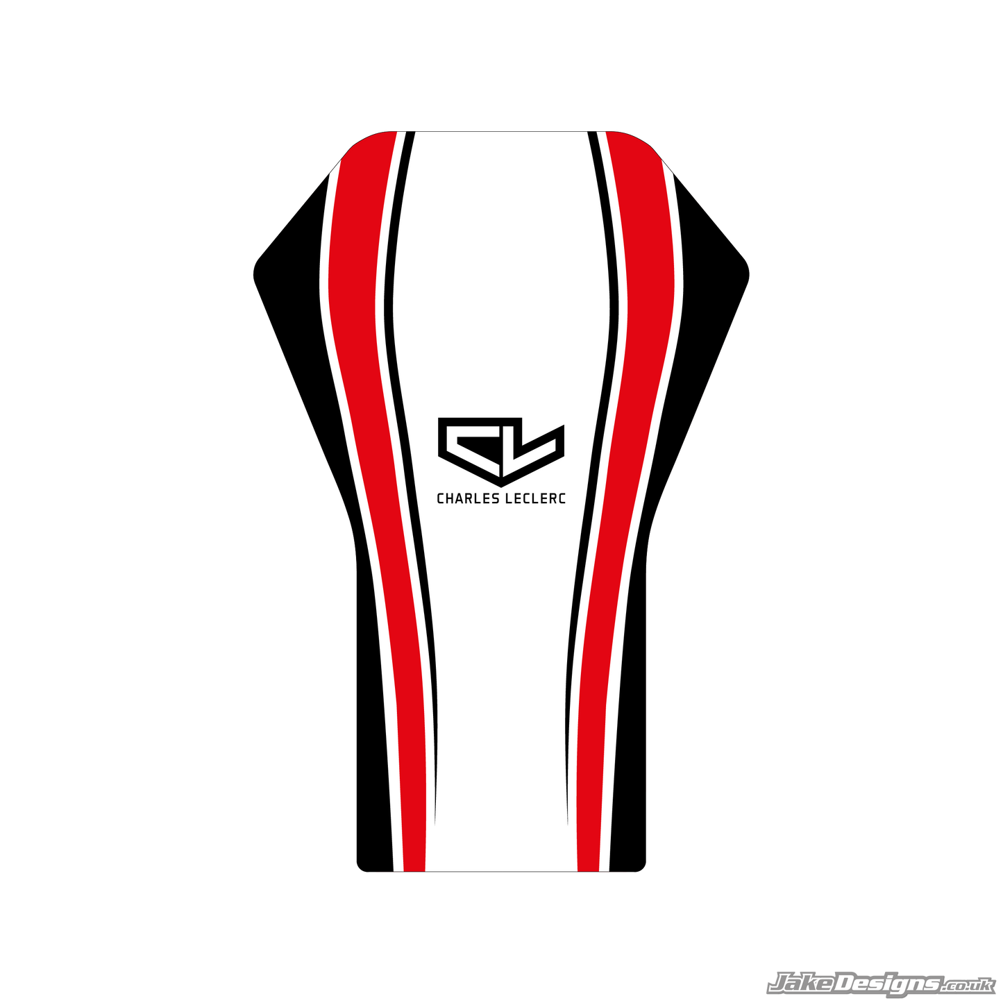 Leclerc Kart Replica Floor Tray Sticker Kit