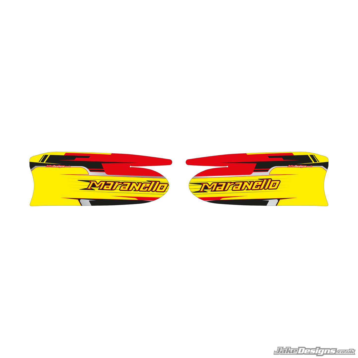 Maranello Replica Set Of Sidepods Sticker (2023)