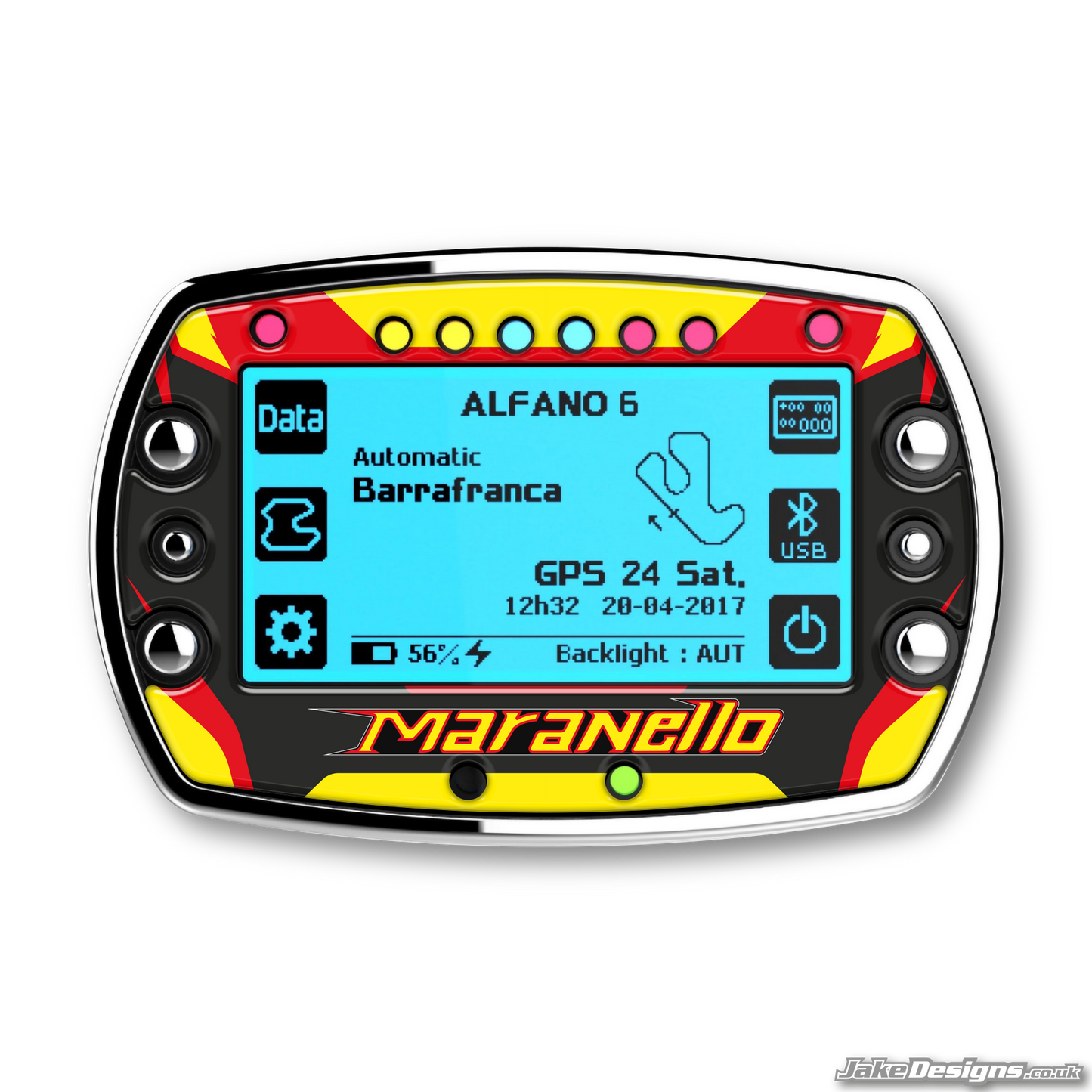 Maranello Style Alfano 6 Gel Sticker (2024)