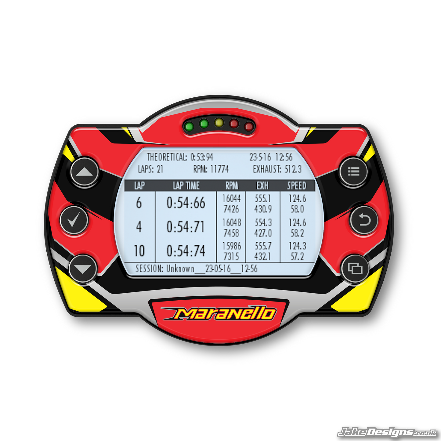 Maranello Style Unipro Gel Sticker (2014)