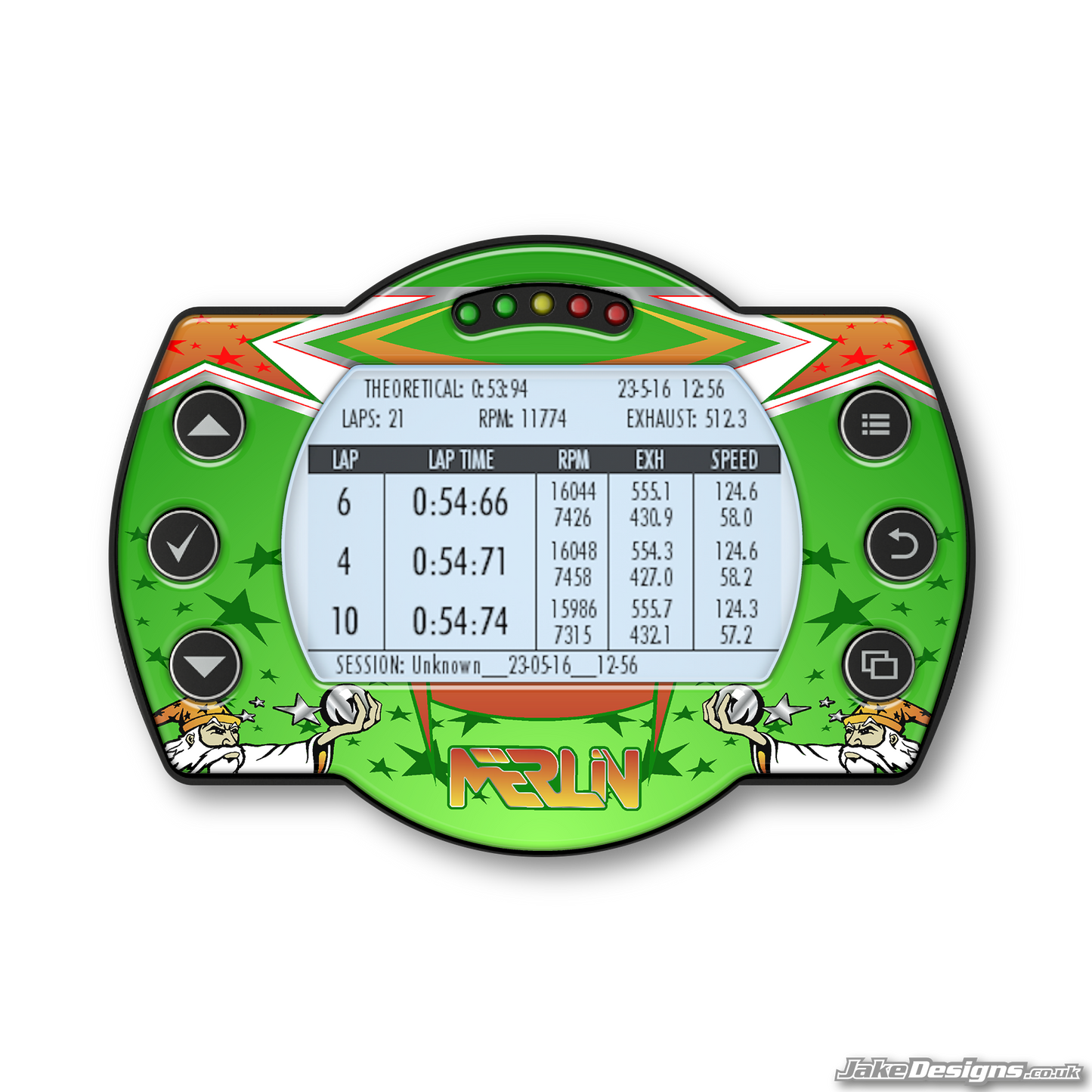 Merlin Unipro Gel Sticker