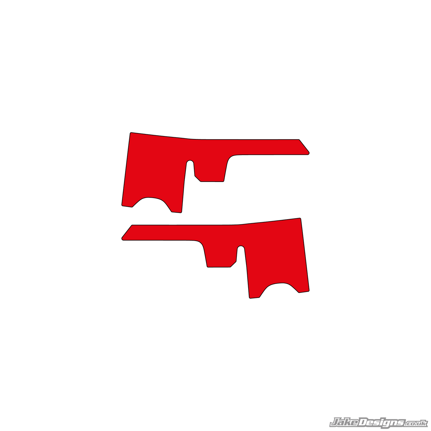 Customise it - Rear Bumper End Stickers