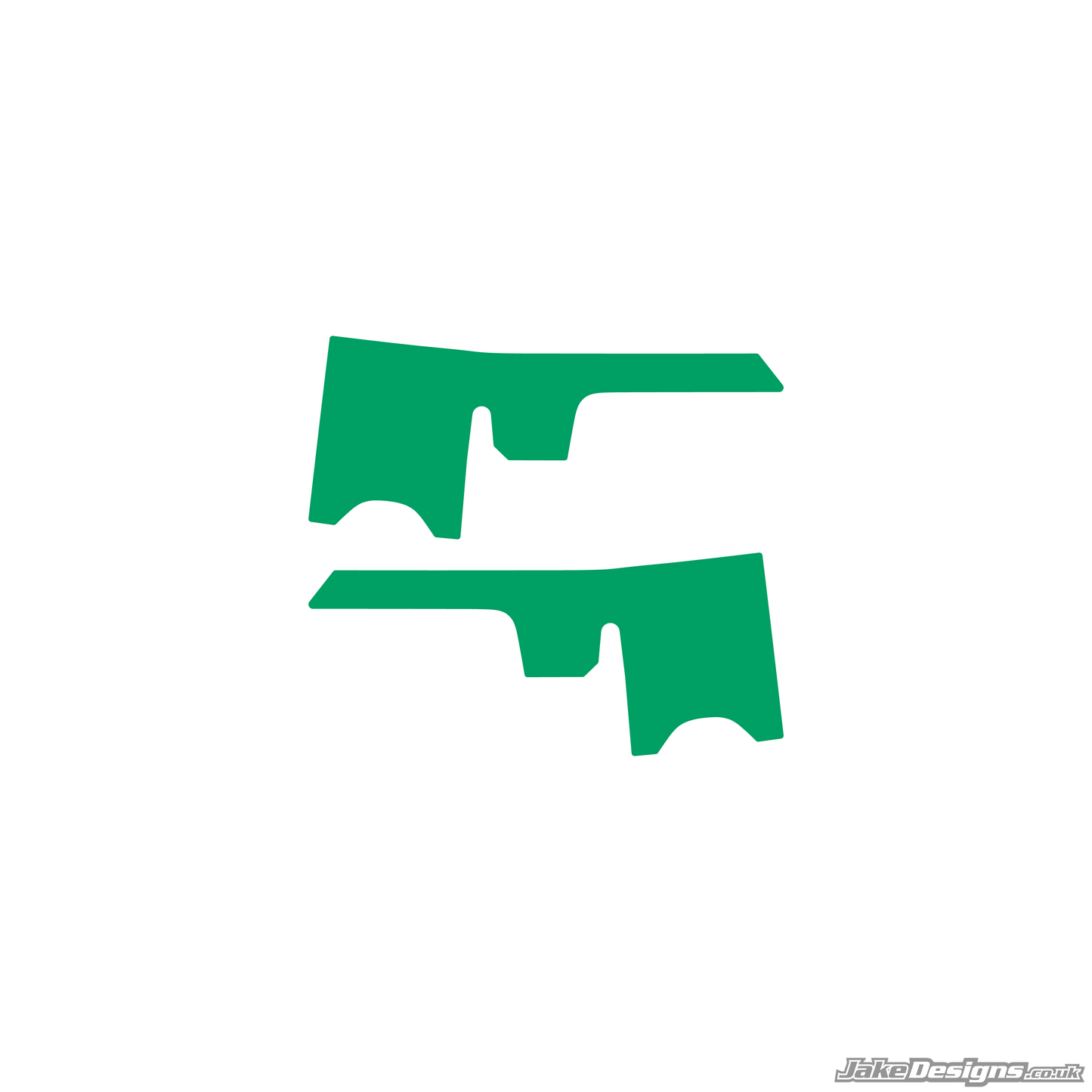 Rear Bumper End Stickers