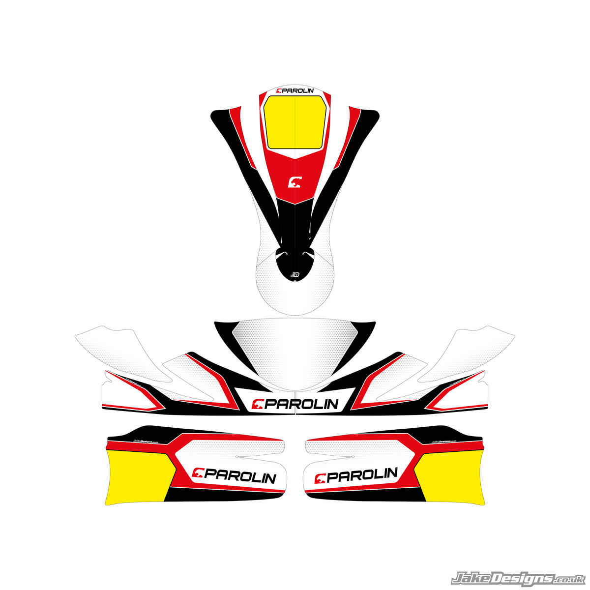 Parolin (2025) Replica Replica Sticker Kit