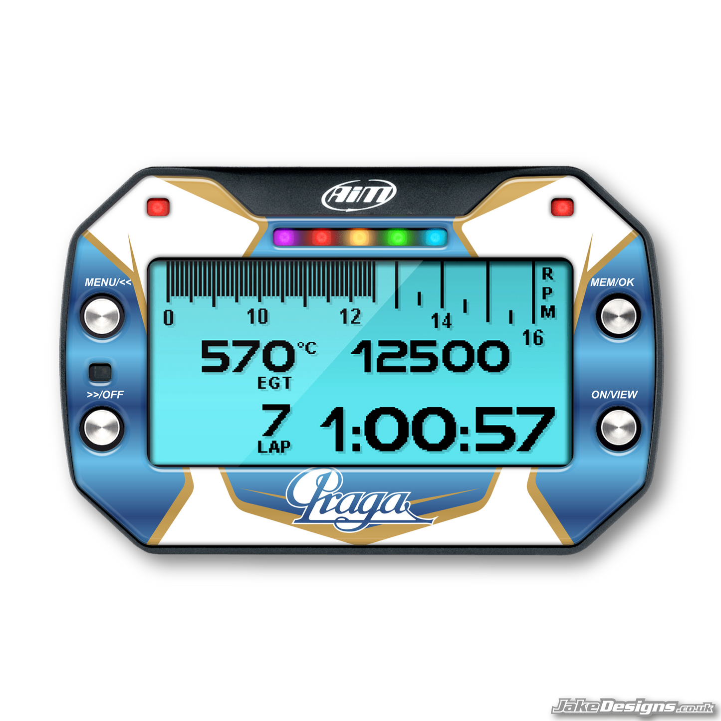 Praga Style Mychron 5 Gel Sticker (2015)