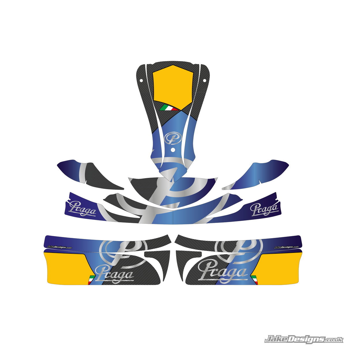 Praga Replica Sticker Kit (2022)