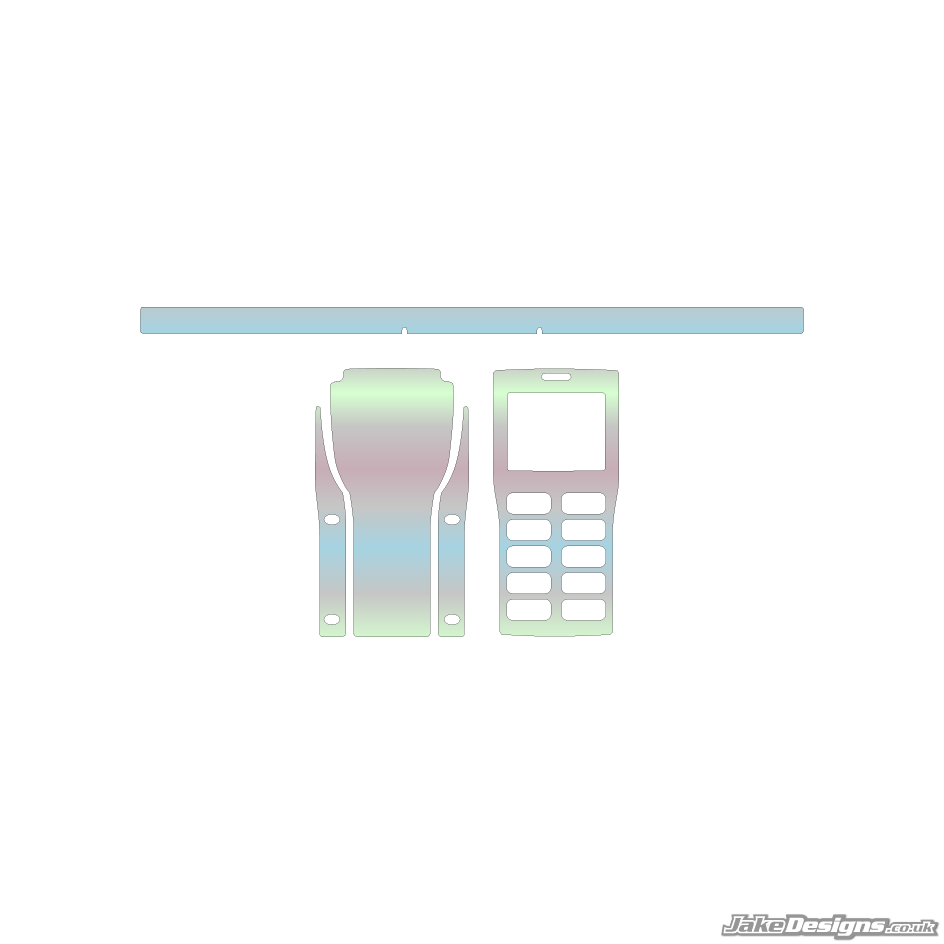 Chrome Style Unipro Stopwatch Stickers