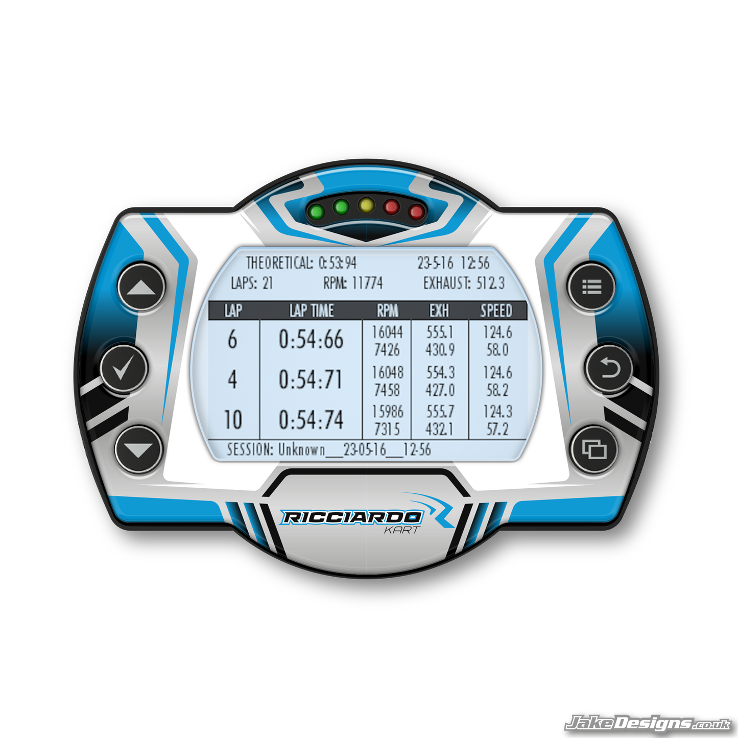 Ricciardo Style Unipro Gel Sticker (2015)