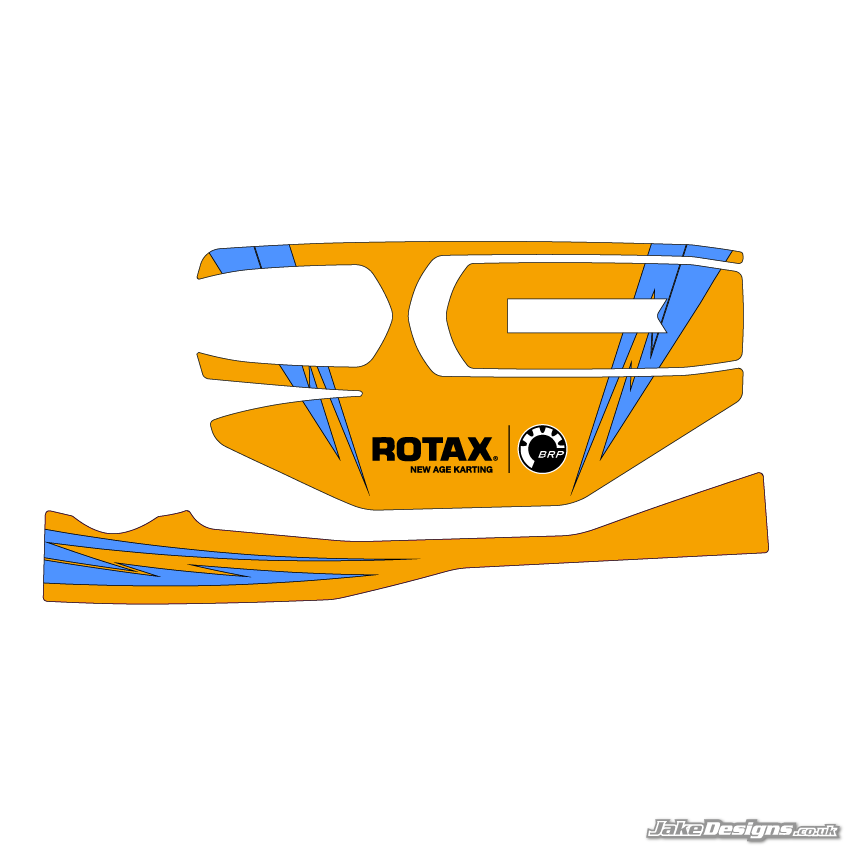 EOS Replica Rotax Battery Sticker Kit (2021)