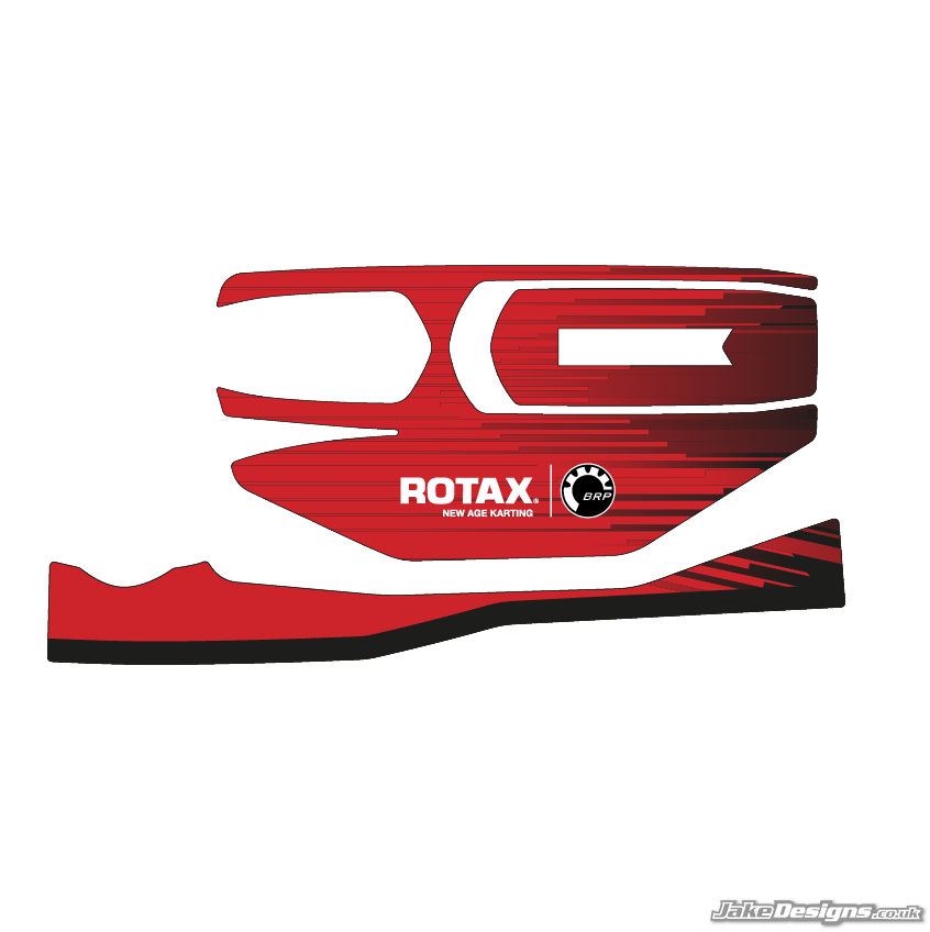 2021 Redspeed Replica Rotax Battery Sticker Kit