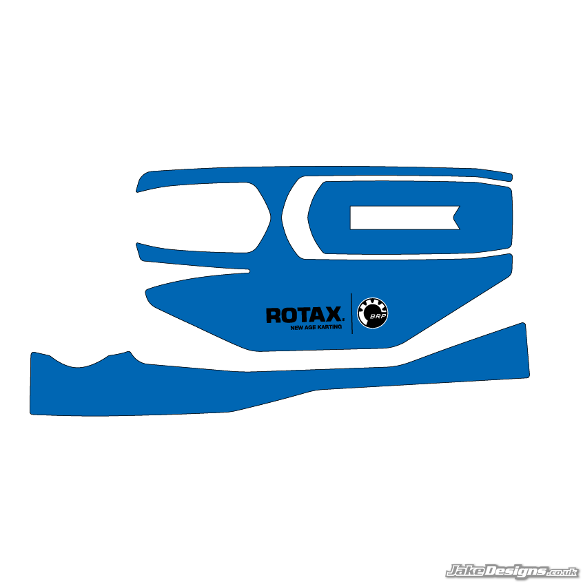Fluorescent Style Rotax Battery Sticker Kit