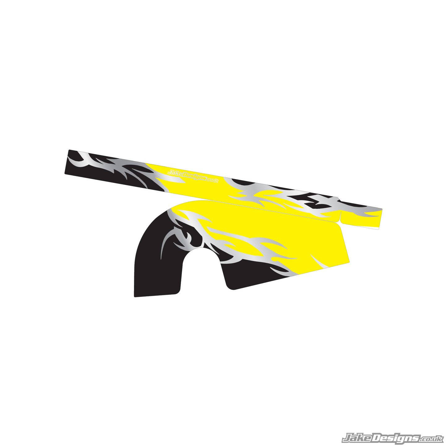 Shift Style Custom Chain Guard Sticker Kit