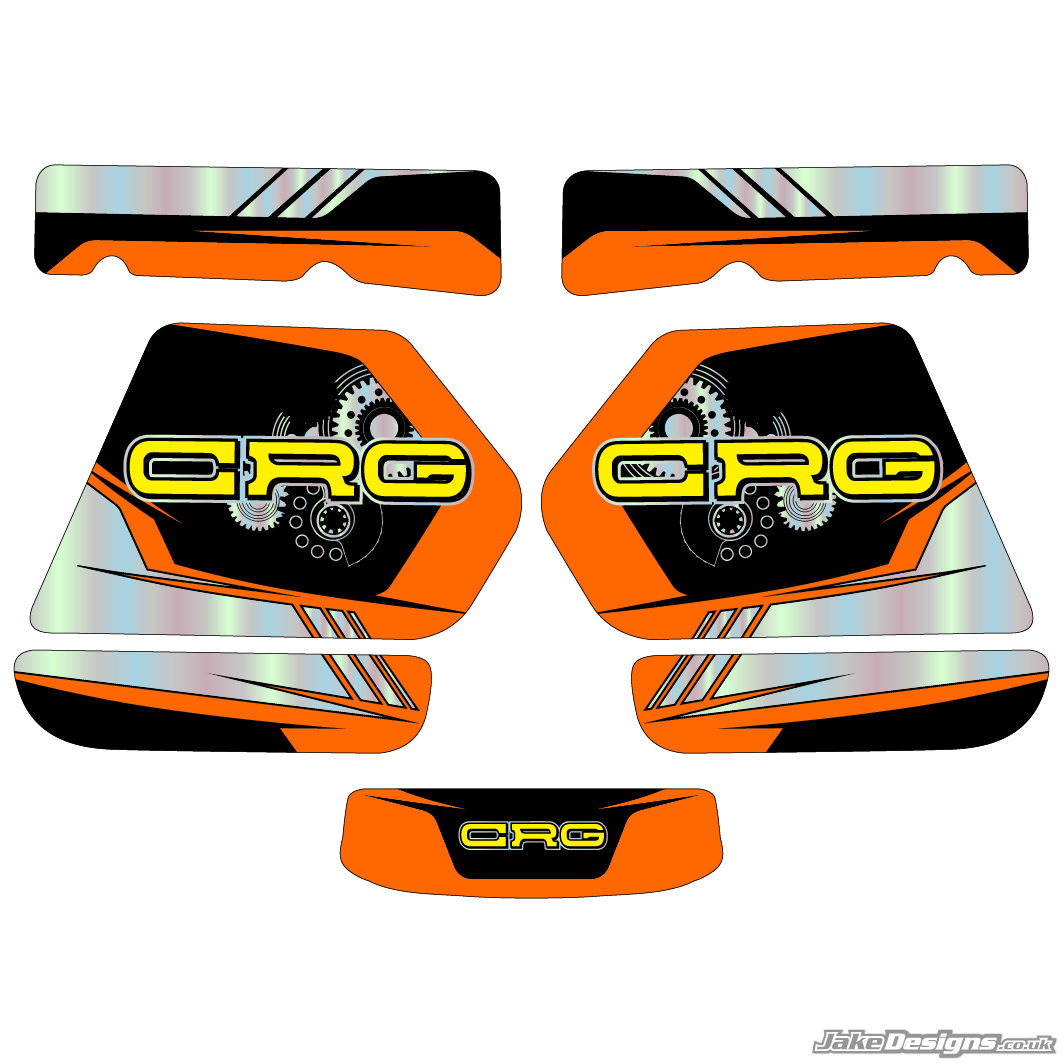CRG Replica Tank Sticker Kit (2018)