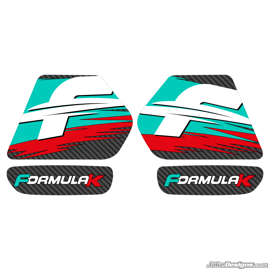 FK (Formula K) Replica Tank Sticker Kit (2025)