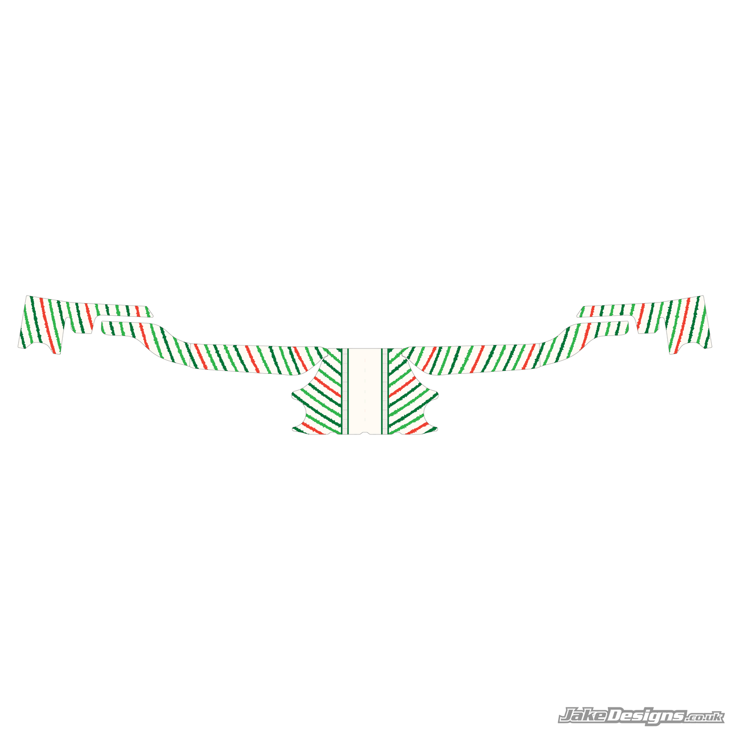 TonyKart 401R Racer Replica Rear Bumper Sticker Kit (2019)