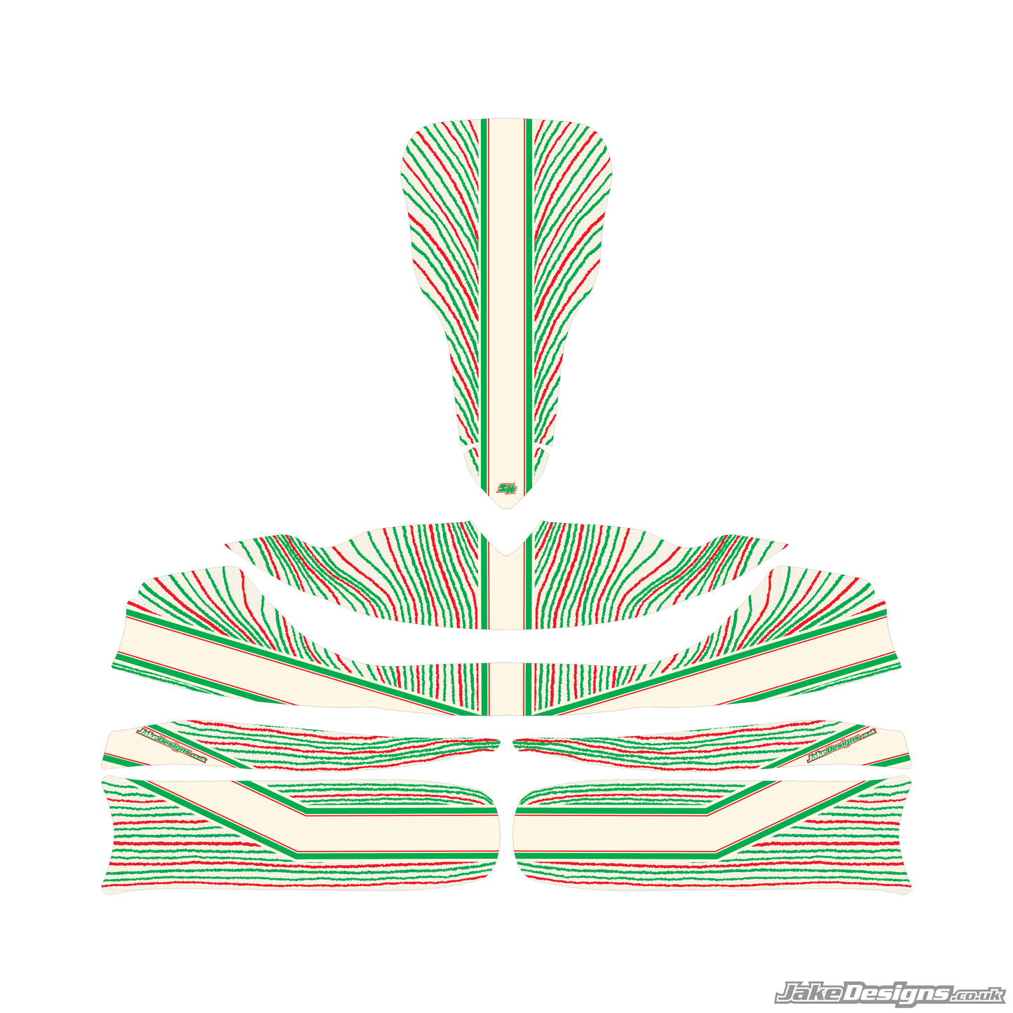 TonyKart 401S Racer Replica Sticker Kit (2015)