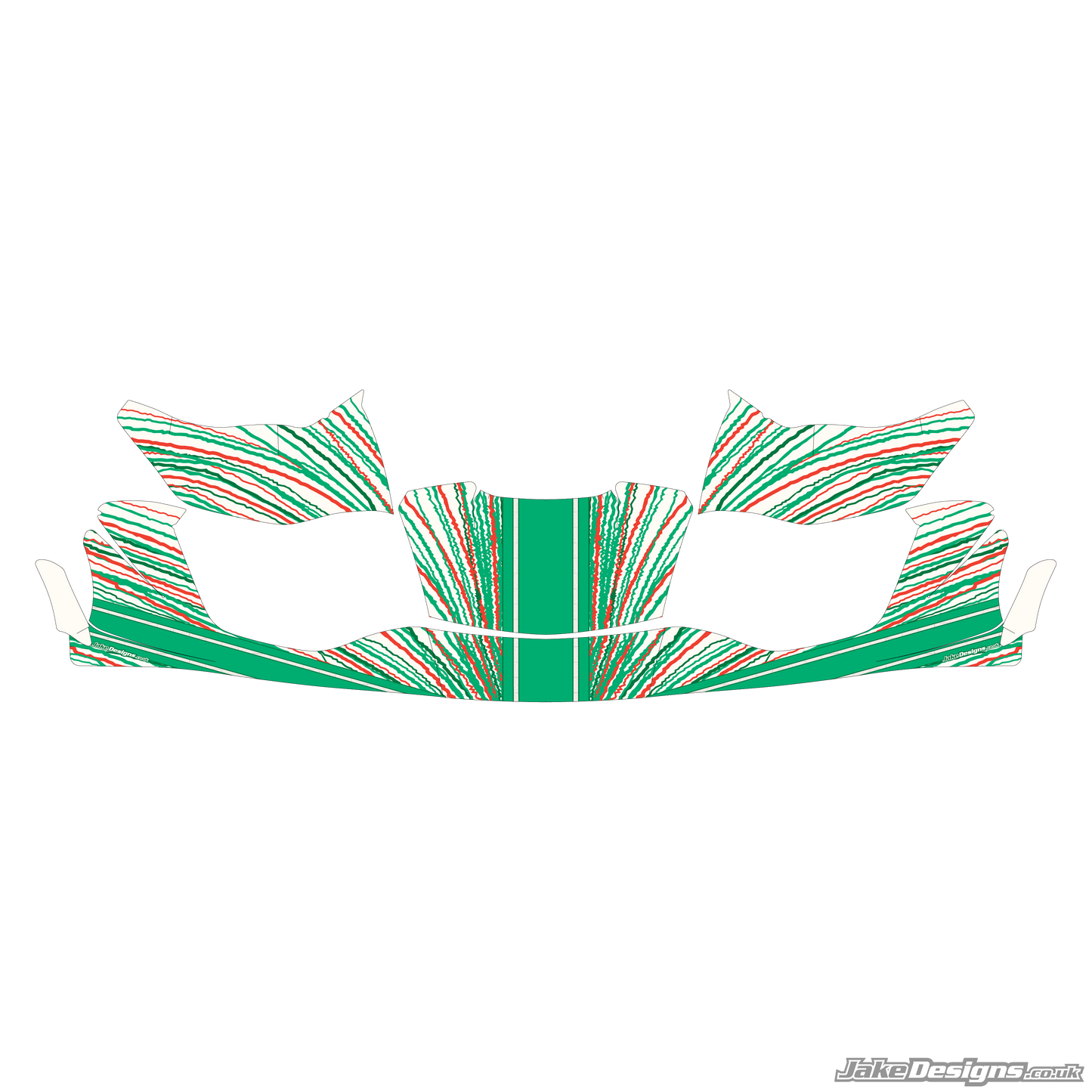 TonyKart 2022 401RR Replica Nosecone Sticker