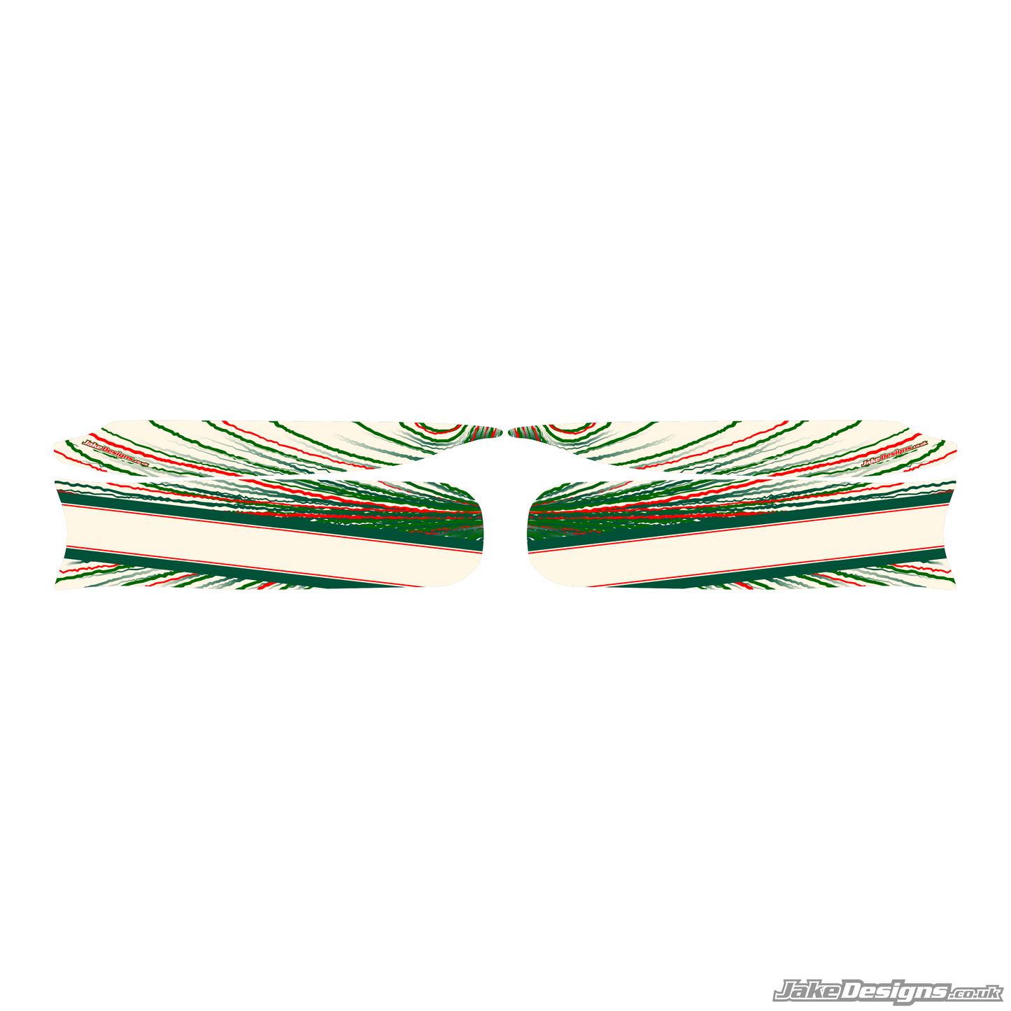 TonyKart EVRR Replica Set Of Sidepods Sticker (2011)